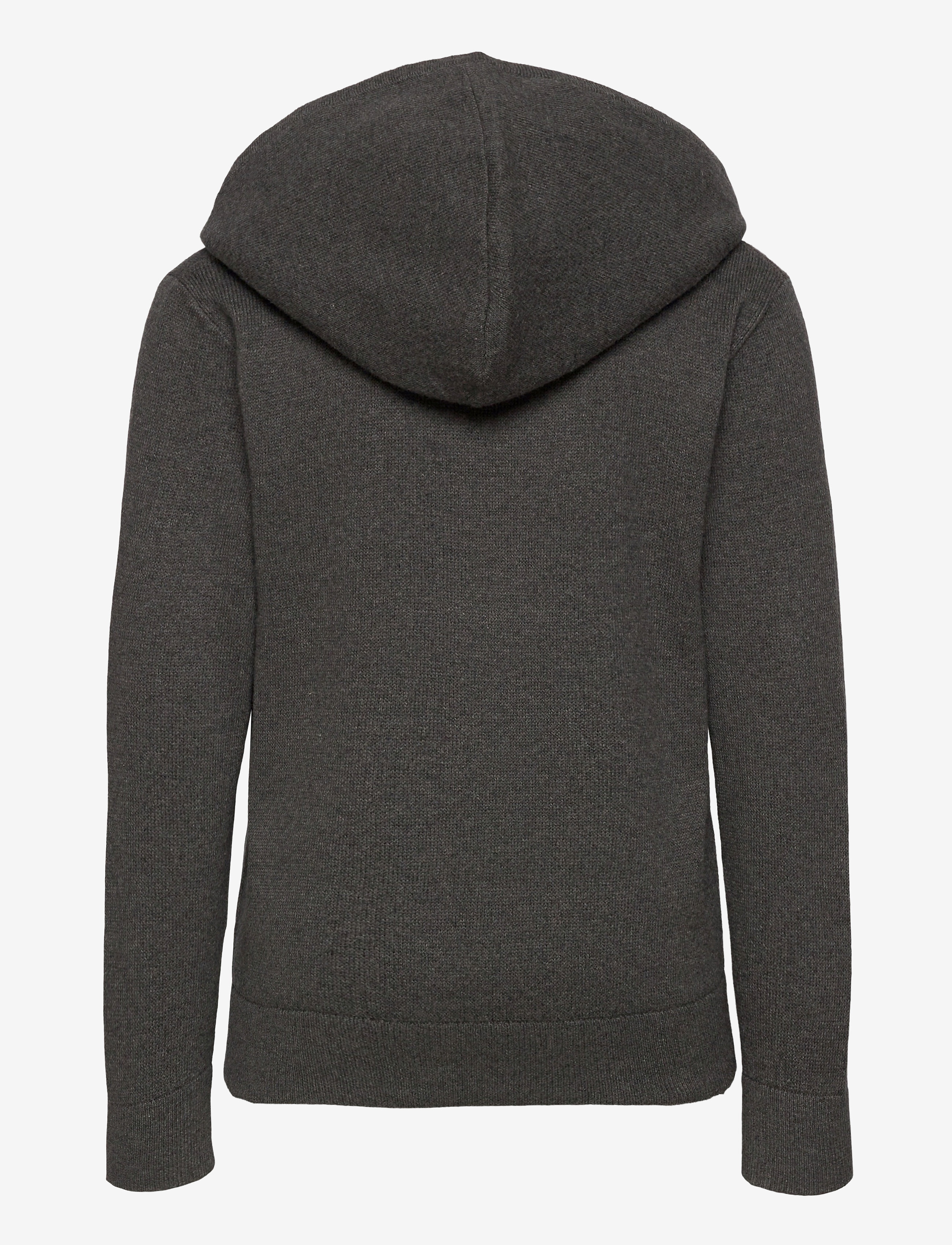 Ralph Lauren Kids - Big Pony Cotton Hooded Sweater - boulder grey - 1