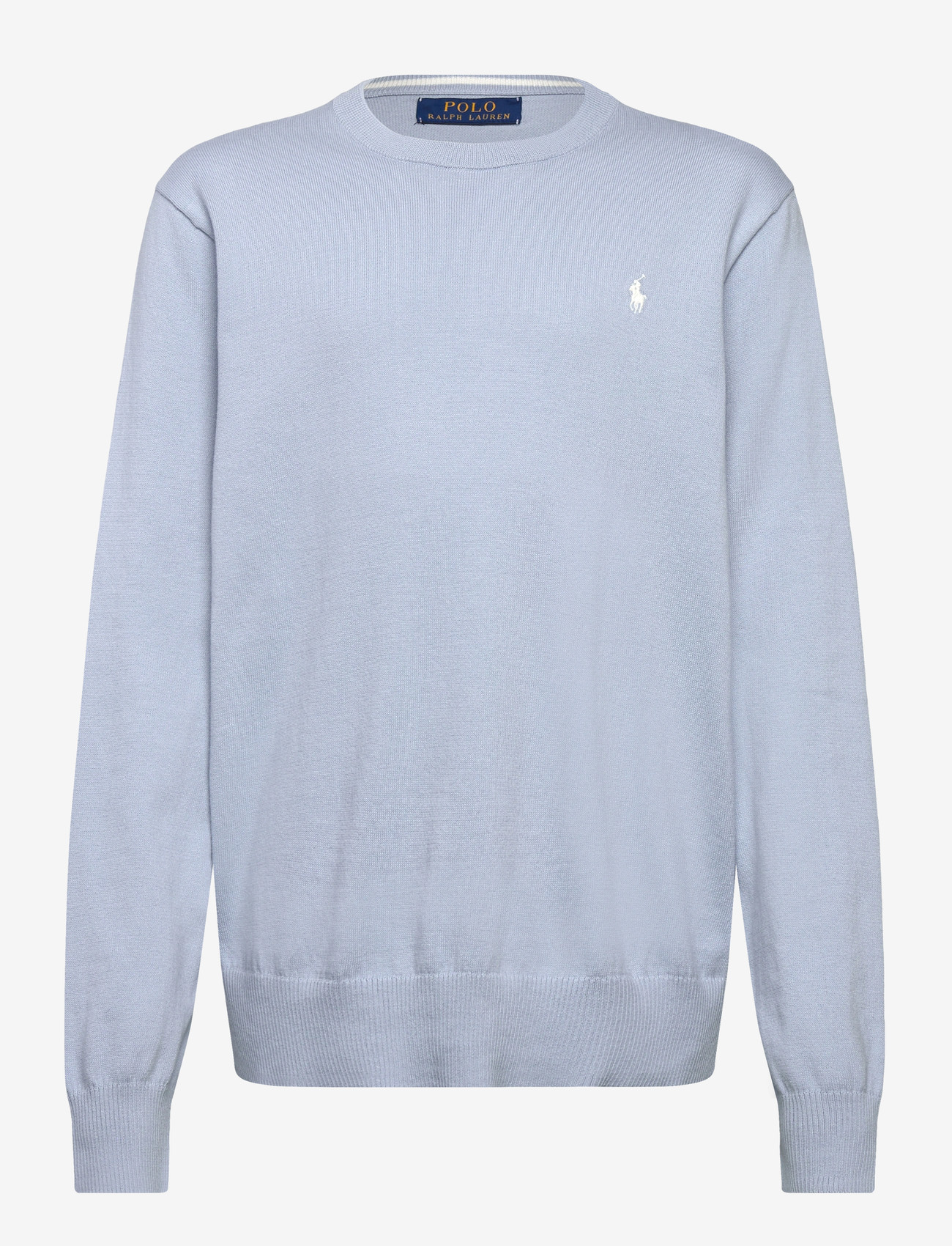 Ralph Lauren Kids - Cotton Crewneck Sweater - jumpers - estate blue - 0