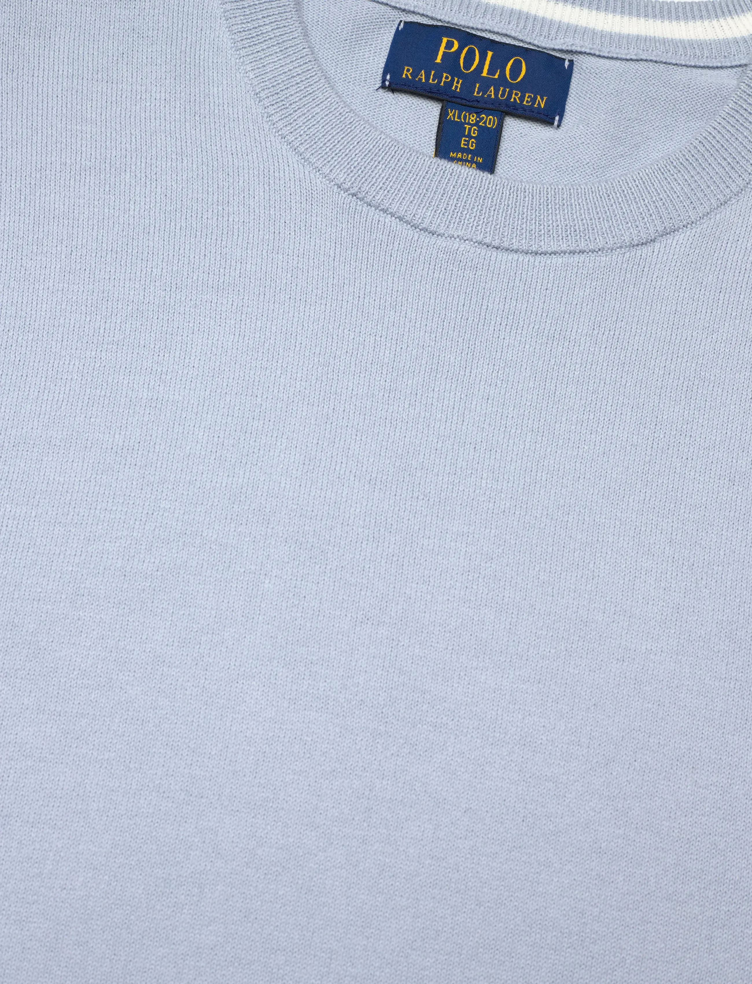 Ralph Lauren Kids - Cotton Crewneck Sweater - truien - estate blue - 2