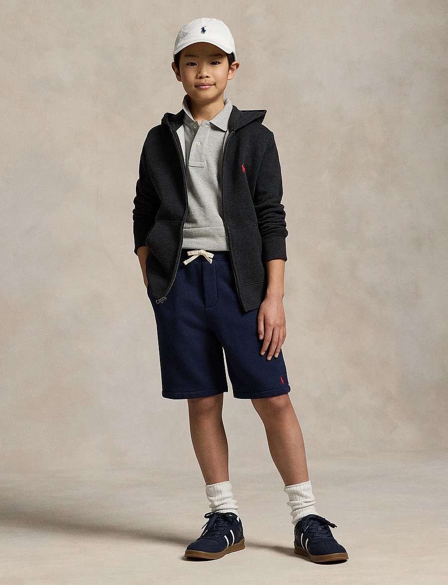Ralph Lauren Kids - Fleece Drawstring Short - sweatshorts - cruise navy - 0
