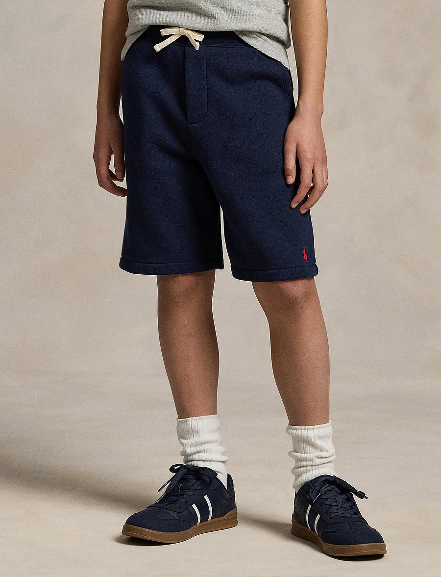 Ralph Lauren Kids - Fleece Drawstring Short - sweatshorts - cruise navy - 4