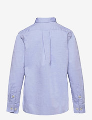 Ralph Lauren Kids - Slim Fit Cotton Oxford Shirt - langærmede skjorter - bsr blue - 1