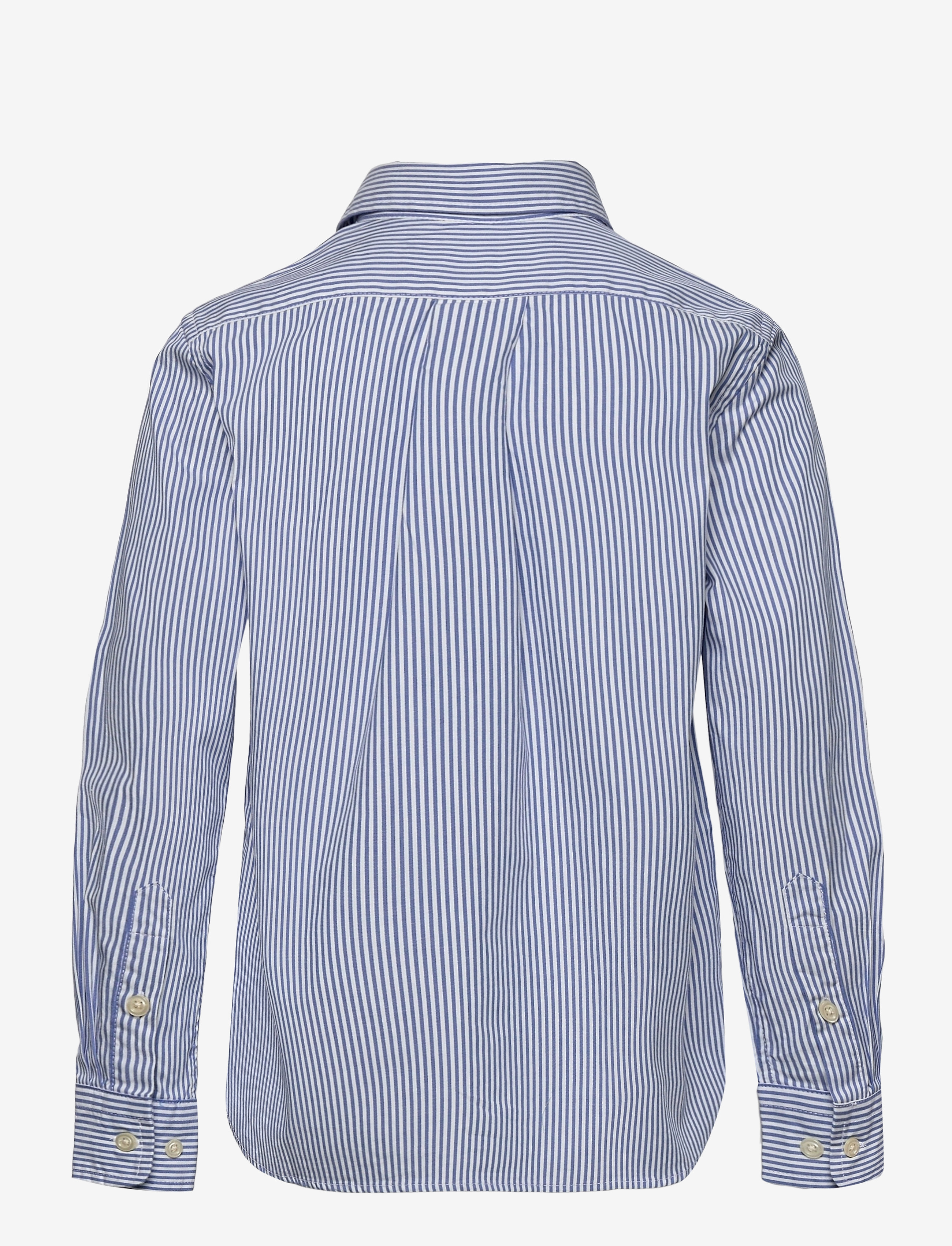 Ralph Lauren Kids - Slim Striped Oxford Shirt - chemises à manches longues - bsr blue/white - 1