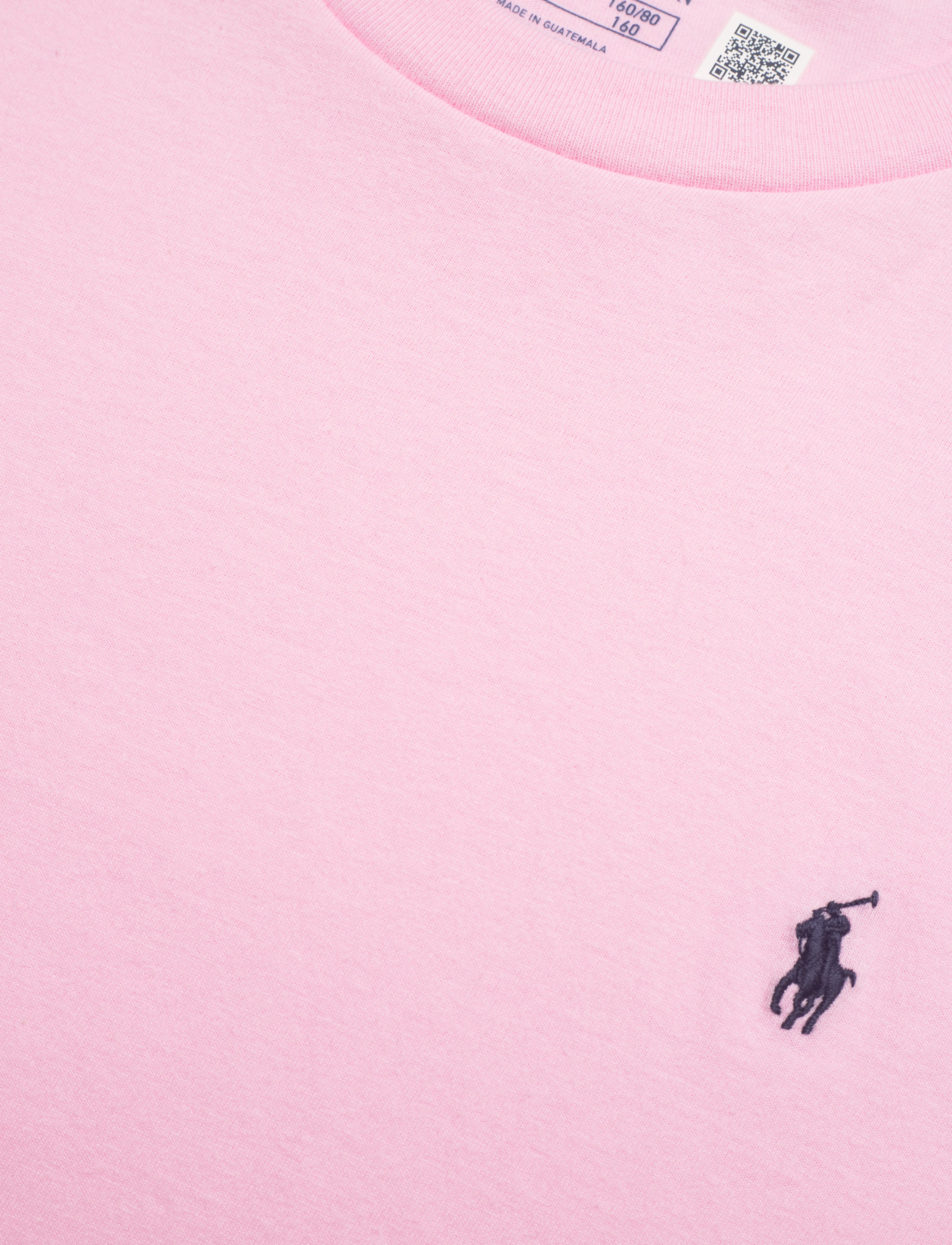 Ralph Lauren Kids - Cotton Jersey Crewneck Tee - kortærmede t-shirts - carmel pink - 2