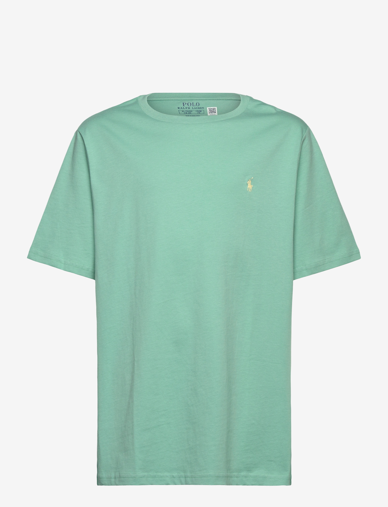 Ralph Lauren Kids - 26/1 JERSEY-SS CN-TP-TSH - lyhythihaiset t-paidat - celadon/c1168 - 0