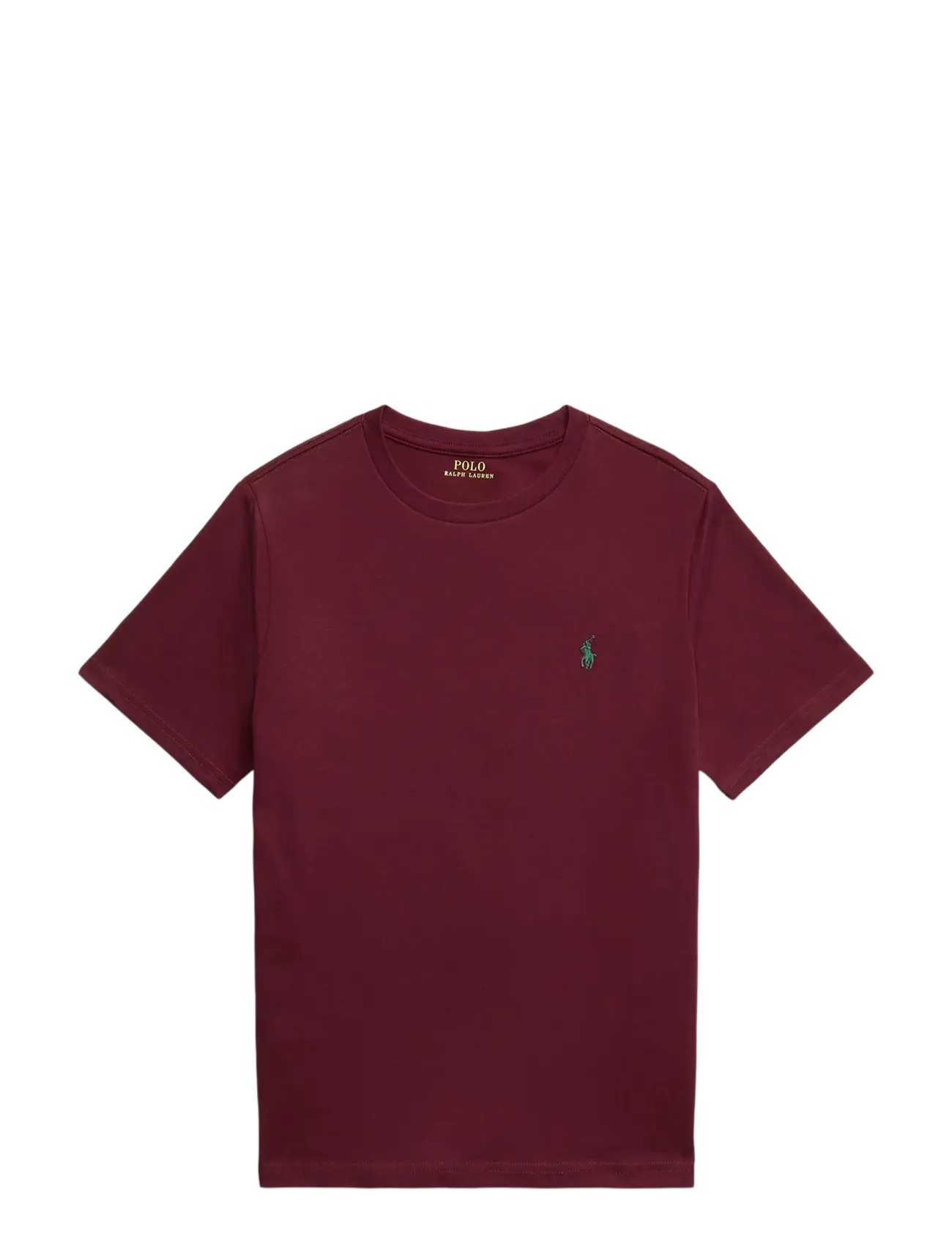 Cotton Jersey Crewneck Tee - CLASSIC WINE/C596