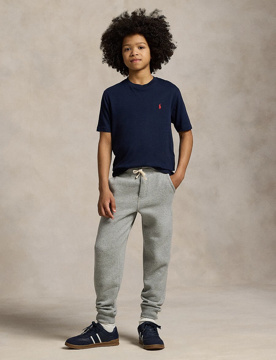 Ralph Lauren Kids - Cotton Jersey Crewneck Tee - kurzärmelige - cruise navy - 4