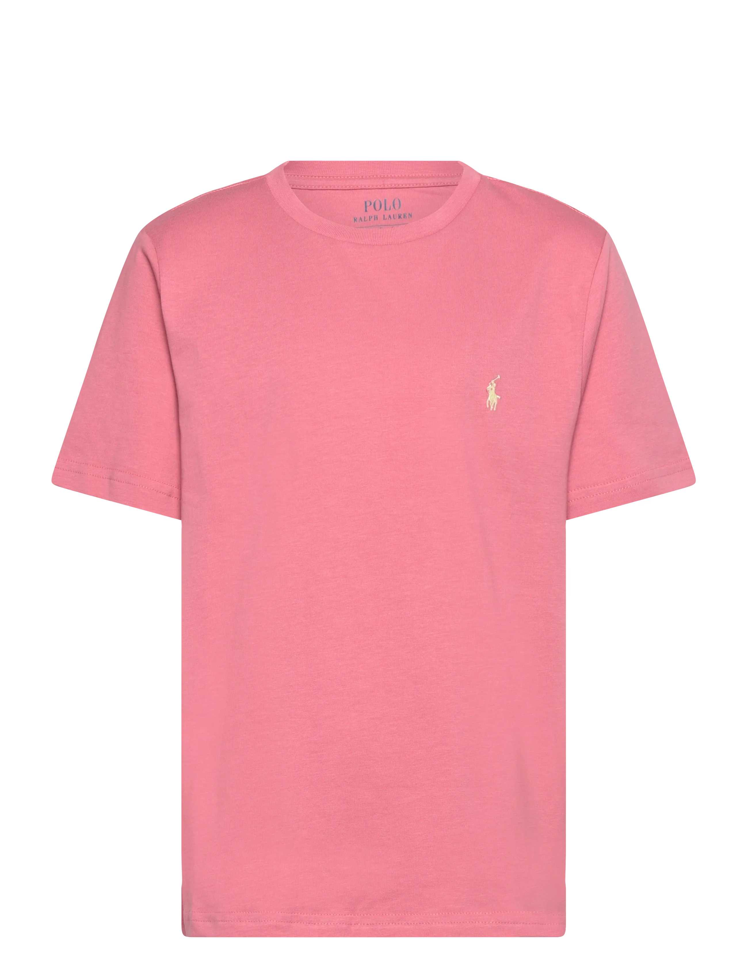 Ralph Lauren Kids - Cotton Jersey Crewneck Tee - kortærmede t-shirts - desert rose/c1168 - 1