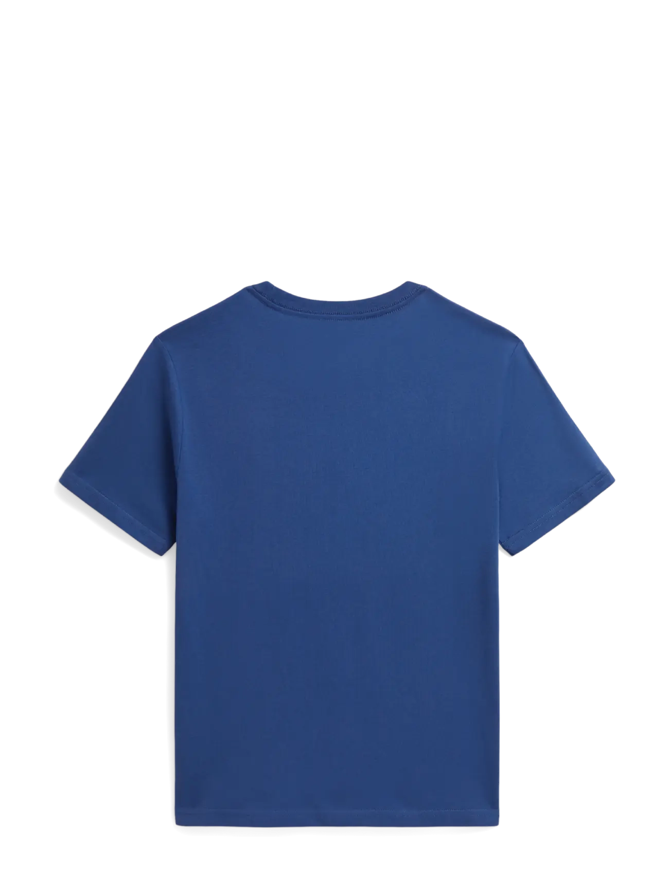 Ralph Lauren Kids - Cotton Jersey Crewneck Tee - short-sleeved t-shirts - dusty azure/c1268 - 1
