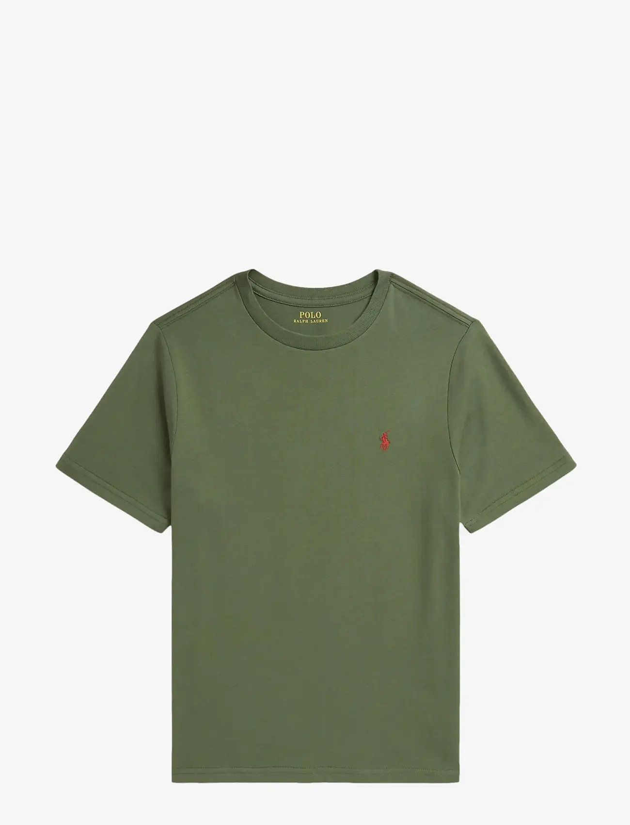 Ralph Lauren Kids - 26/1 JERSEY-SS CN-TP-TSH - krótki rękaw - mint olive/c8702 - 1