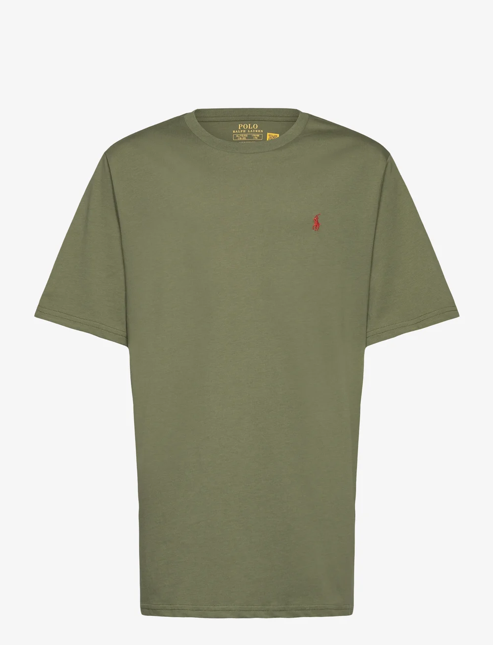 Ralph Lauren Kids - Cotton Jersey Crewneck Tee - kortærmede t-shirts - mint olive/c8702 - 1