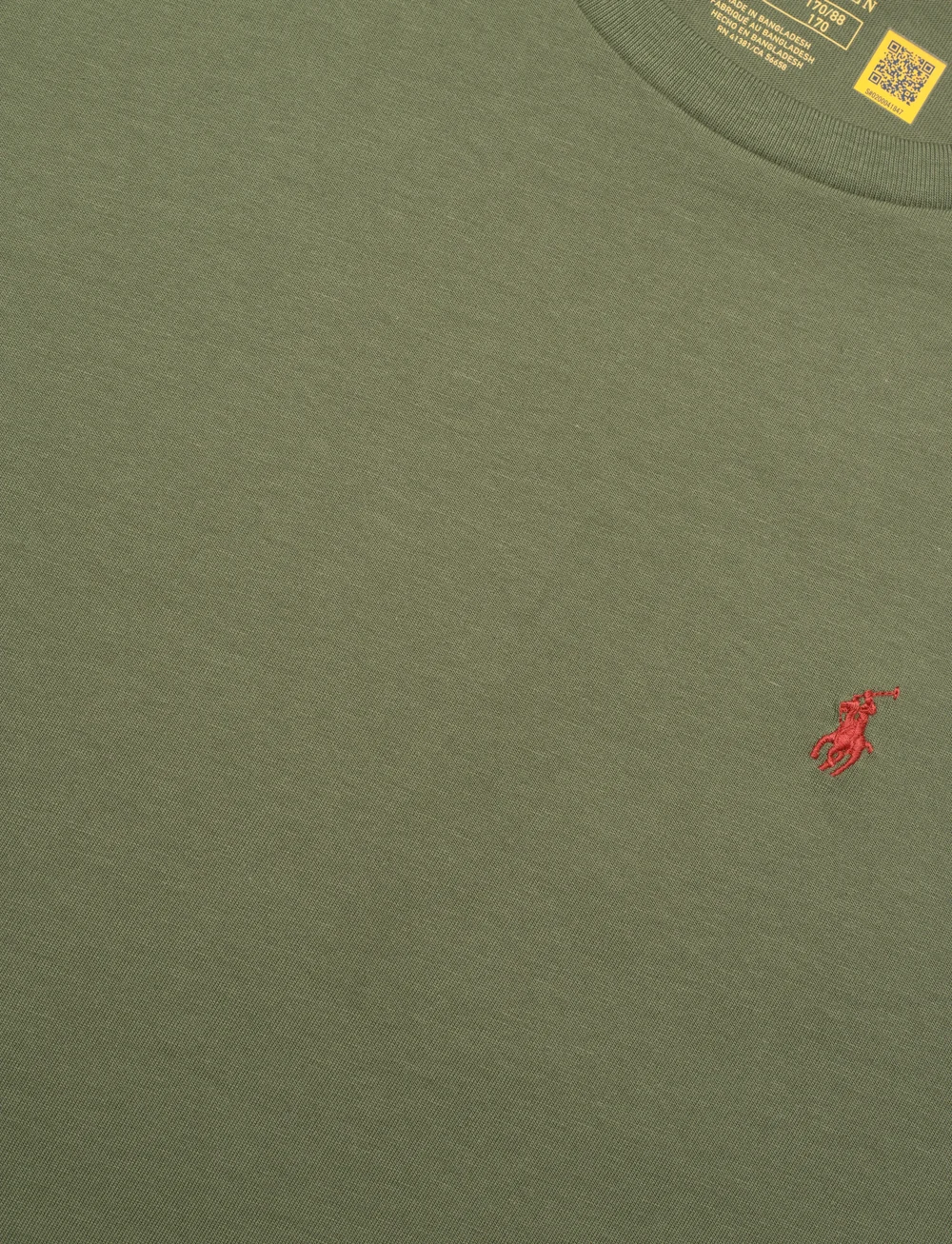 Ralph Lauren Kids - Cotton Jersey Crewneck Tee - kortærmede t-shirts - mint olive/c8702 - 5