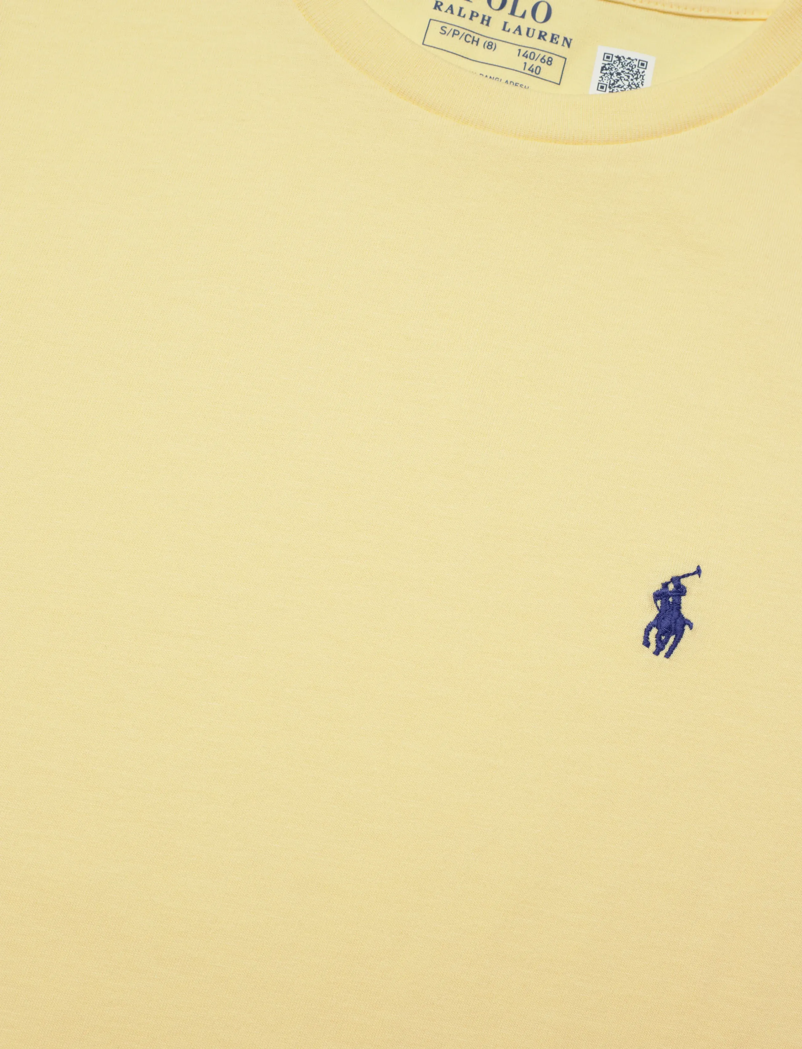 Ralph Lauren Kids - Cotton Jersey Crewneck Tee - kortærmede t-shirts - t-bird yellow/c73 - 2