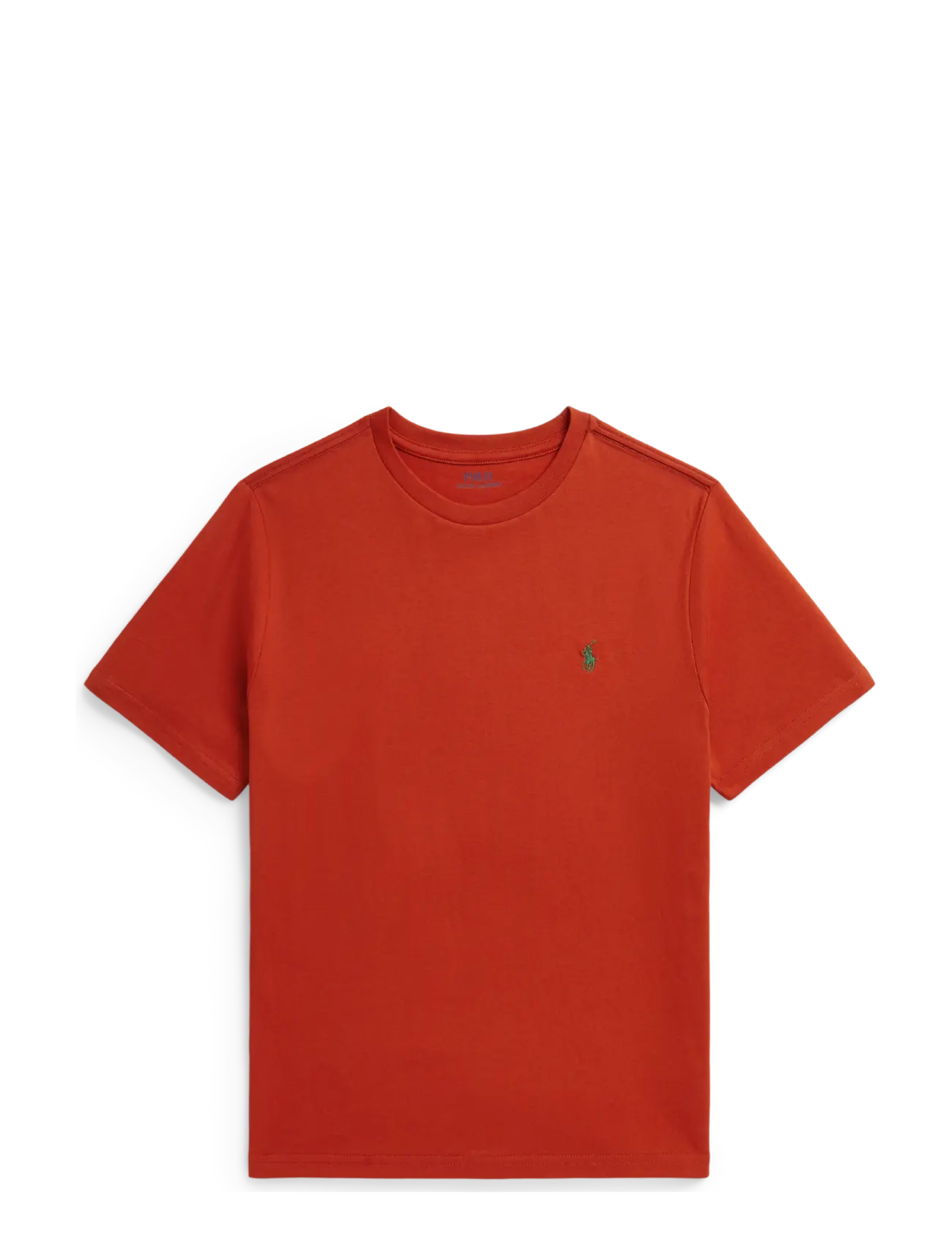 Ralph Lauren Kids Cotton Jersey Crewneck Tee - Shop by size - VARSITY ORANGE/C5 / orange