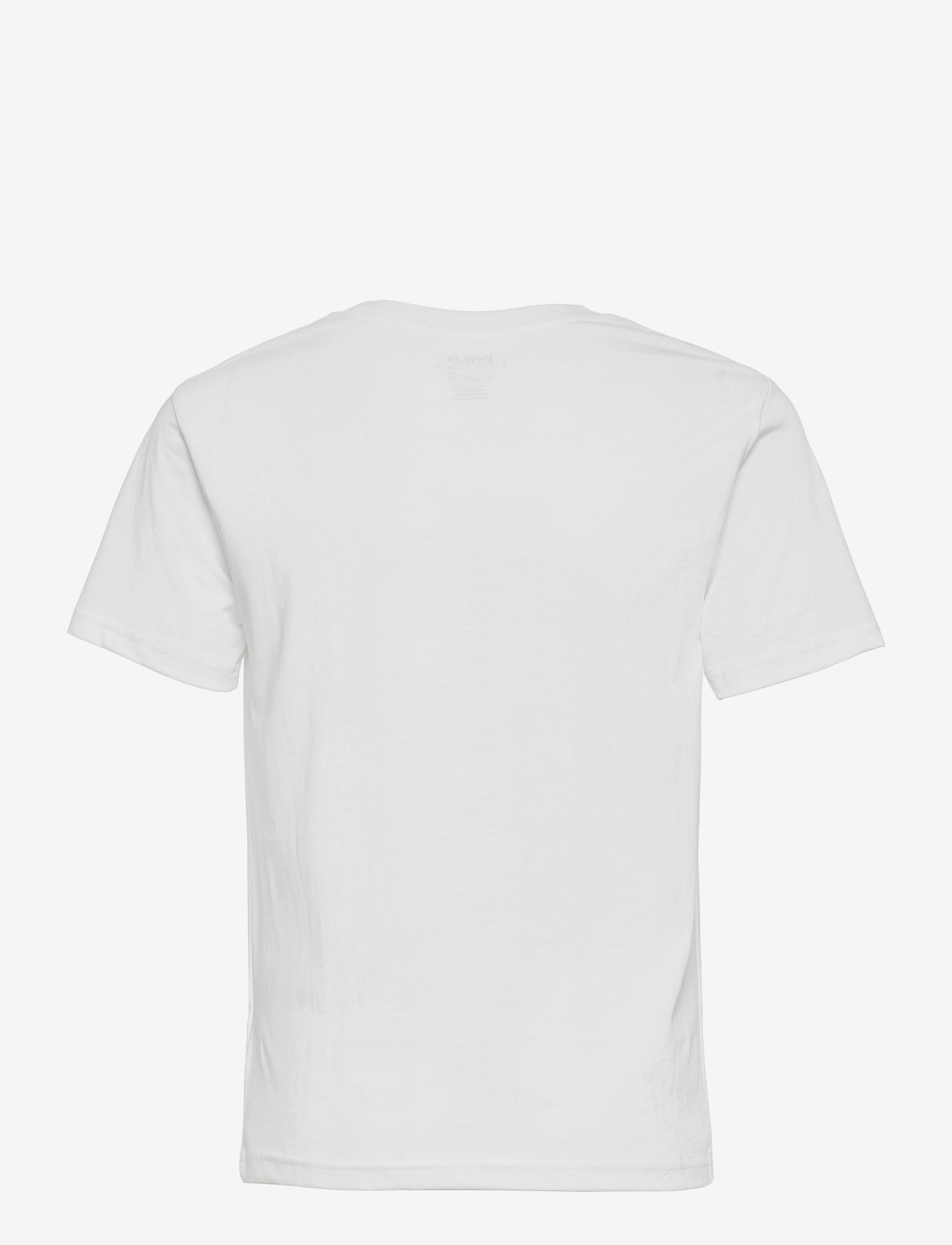Ralph Lauren Kids - Cotton Jersey Crewneck Tee - kurzärmelige - white - 1