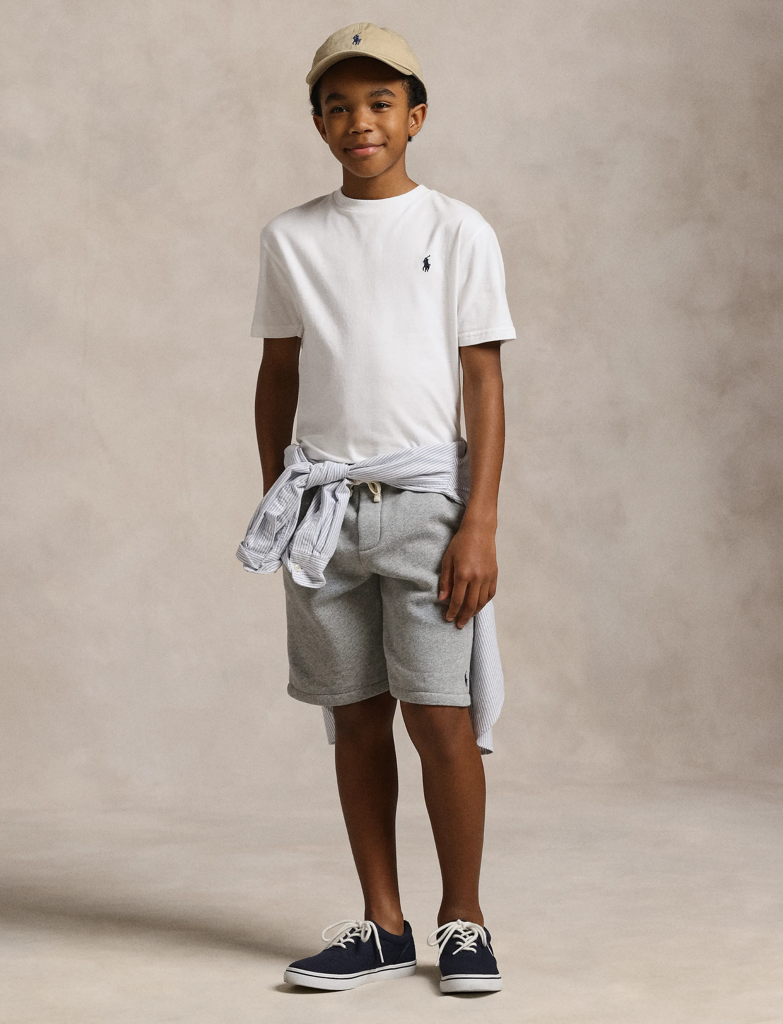 Ralph Lauren Kids - Cotton Jersey Crewneck Tee - kortærmede t-shirts - white - 3