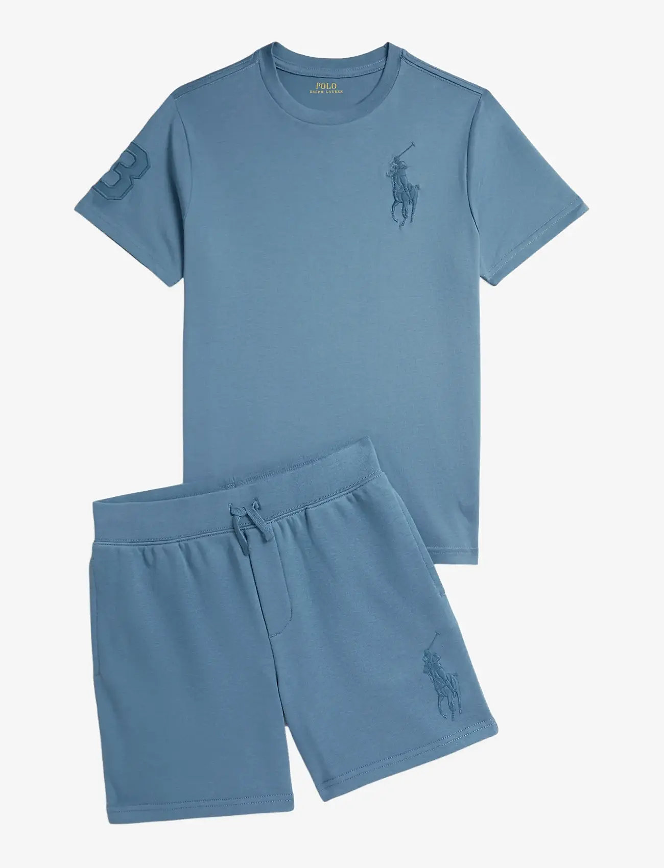 Ralph Lauren Kids - Big Pony Cotton Jersey Tee - korte mouwen - camp blue/c7514 - 2