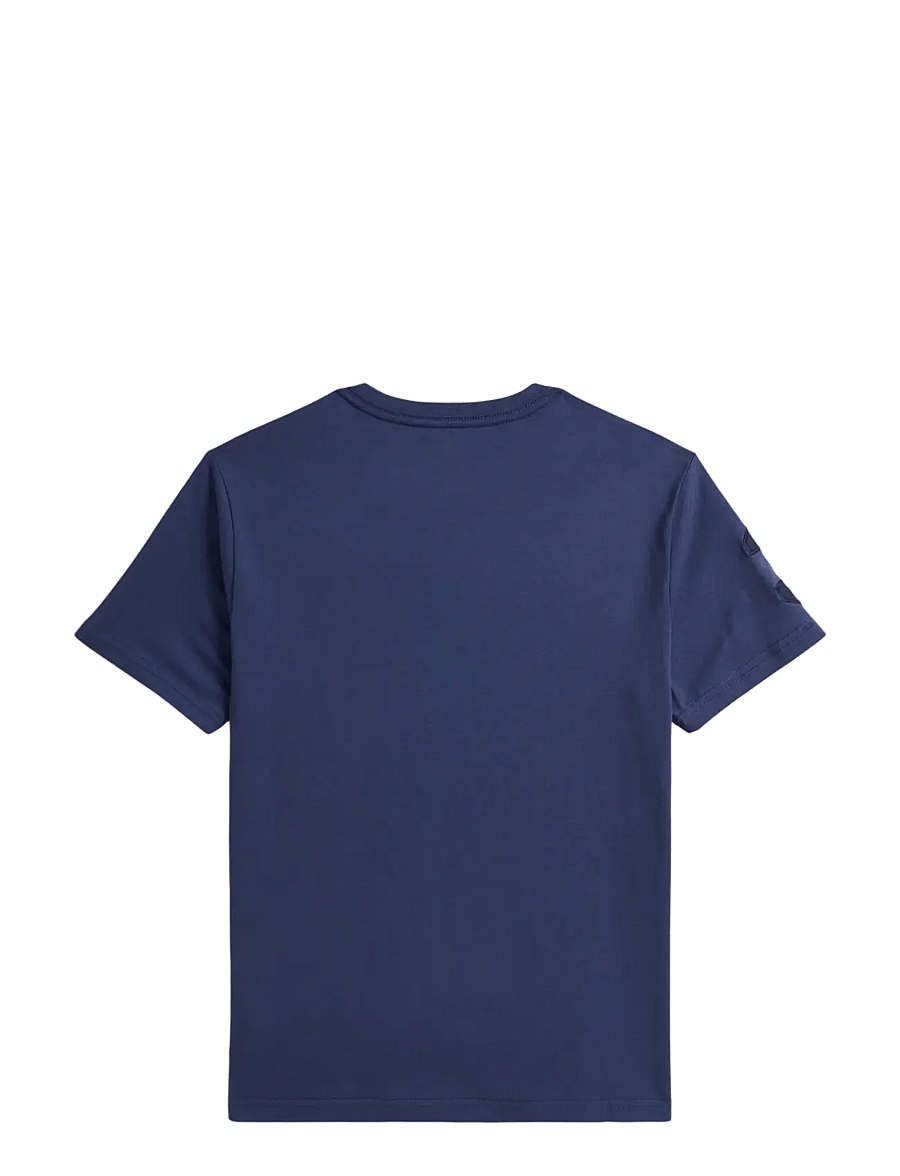 Ralph Lauren Kids - Big Pony Cotton Jersey Tee - kurzärmelige - light navy/c5935 - 1