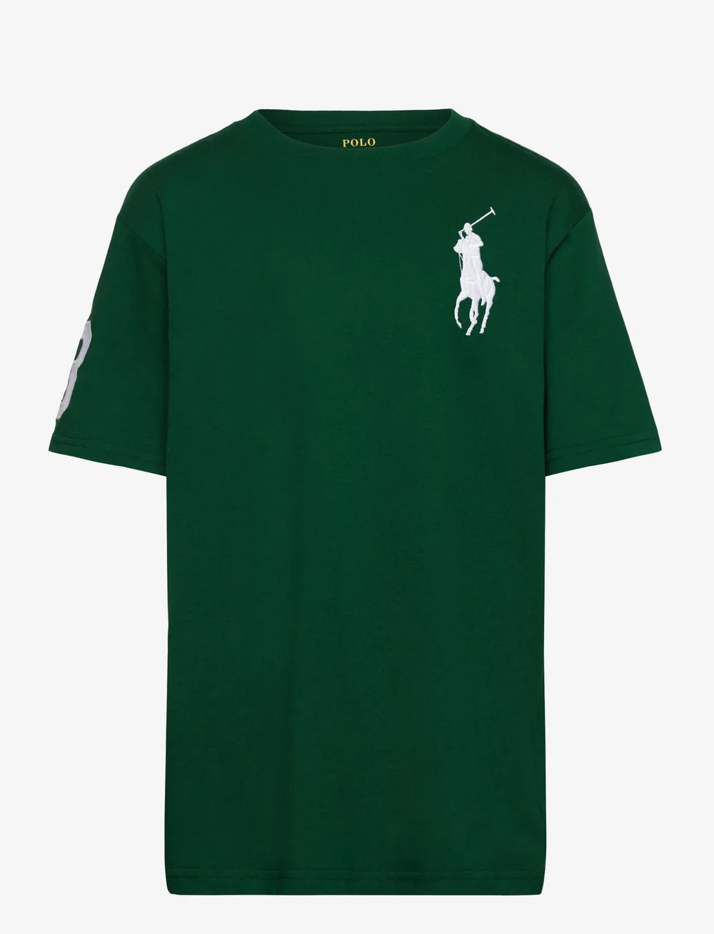Ralph Lauren Kids - Big Pony Cotton Jersey Tee - kurzärmelige - new forest/c1730 - 1