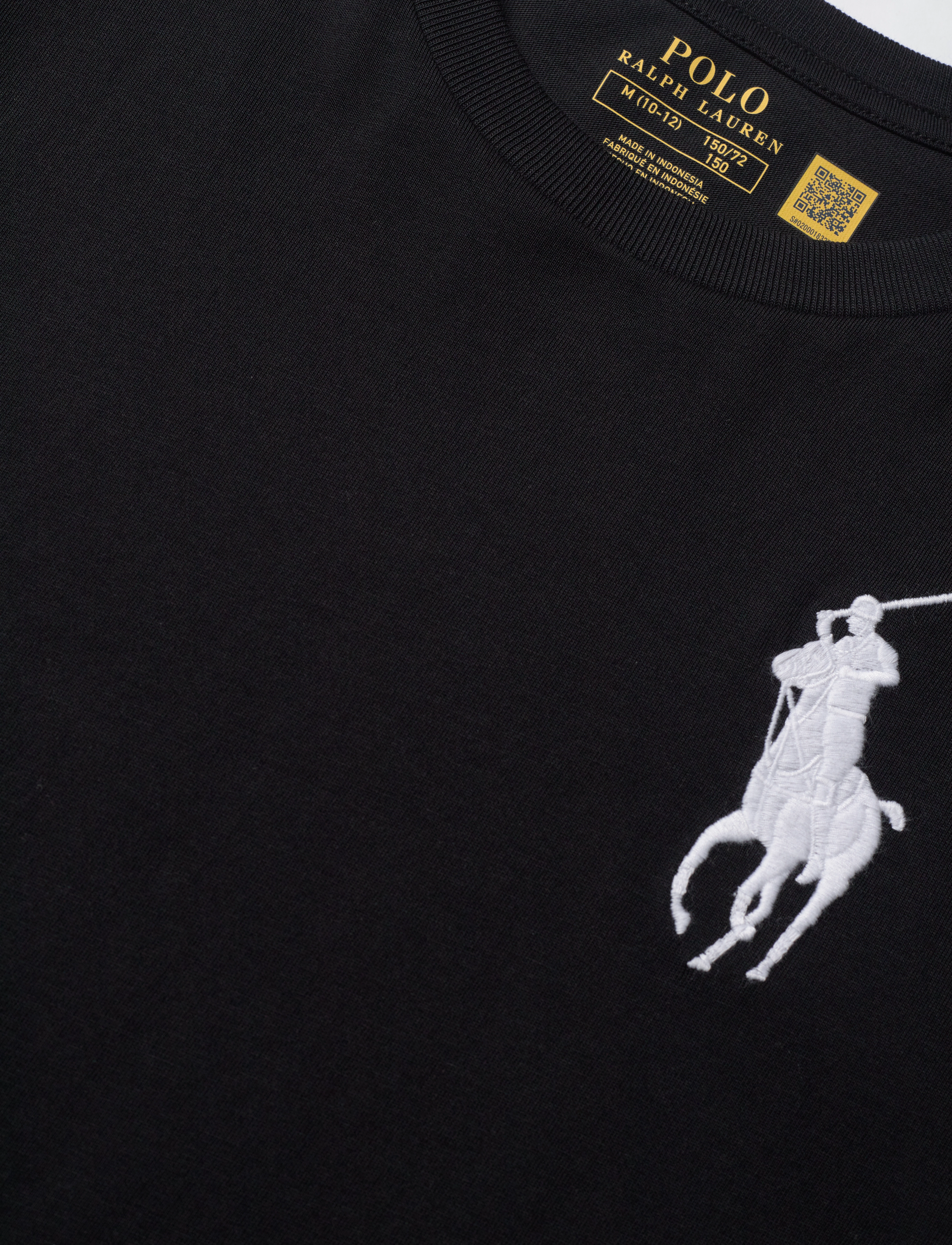 Ralph Lauren Kids - 26/1 JERSEY-SS CN-TP-TSH - kortærmede t-shirts - polo black/c1730 - 5