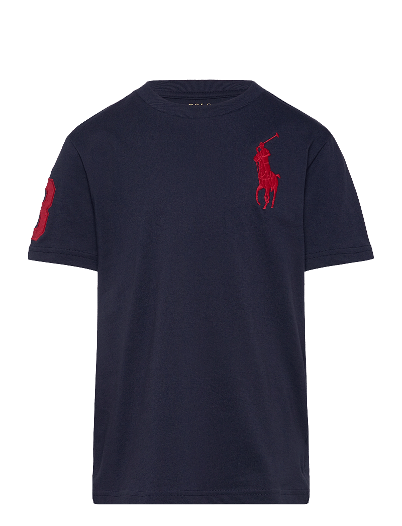 Ralph Lauren Kids - 26/1 JERSEY-SS CN-TP-TSH - kurzärmelige - refined navy/c387 - 0