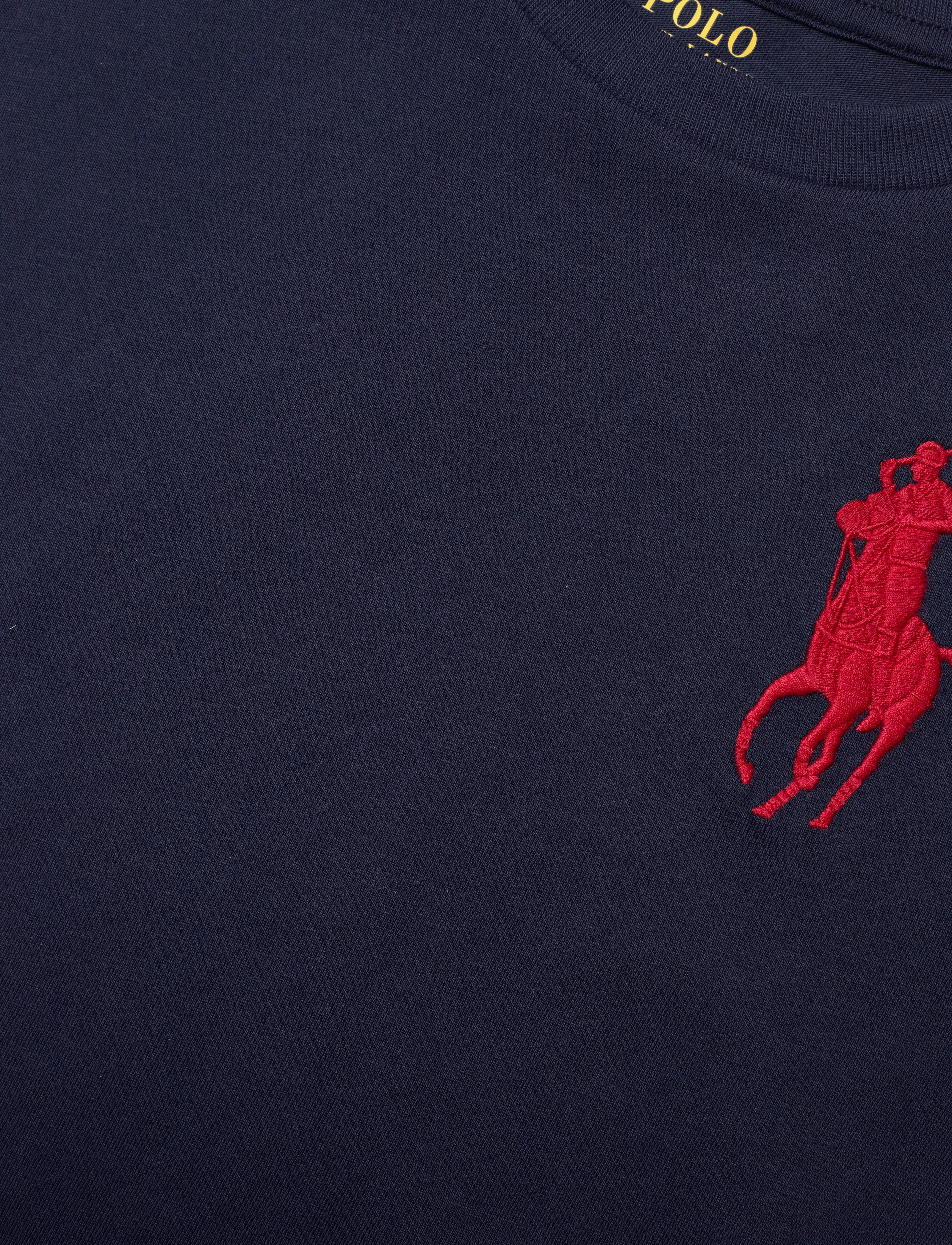 Ralph Lauren Kids - 26/1 JERSEY-SS CN-TP-TSH - kortermede t-skjorter - refined navy/c387 - 5