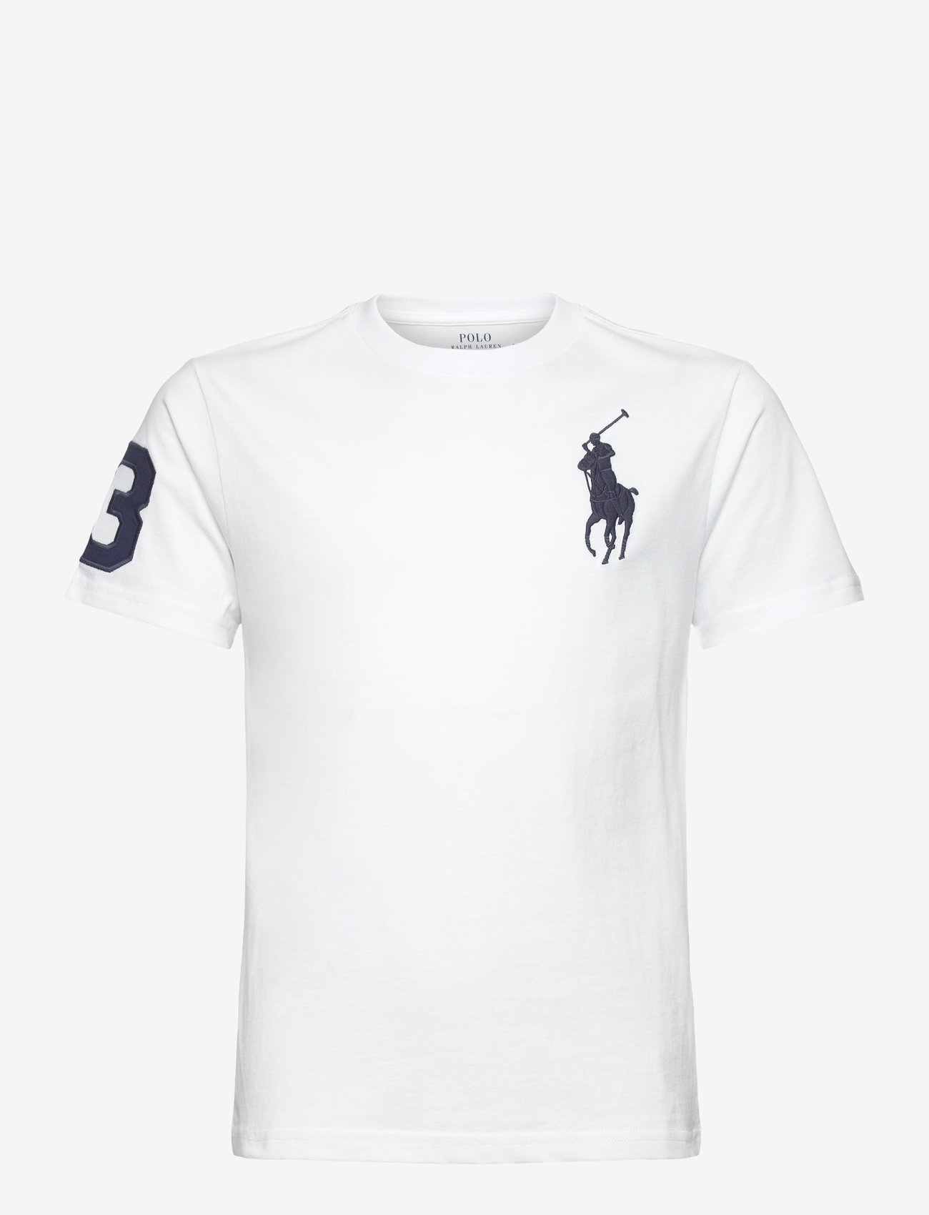 Ralph Lauren Kids - Big Pony Cotton Jersey Tee - kurzärmelige - white/c7996 - 1