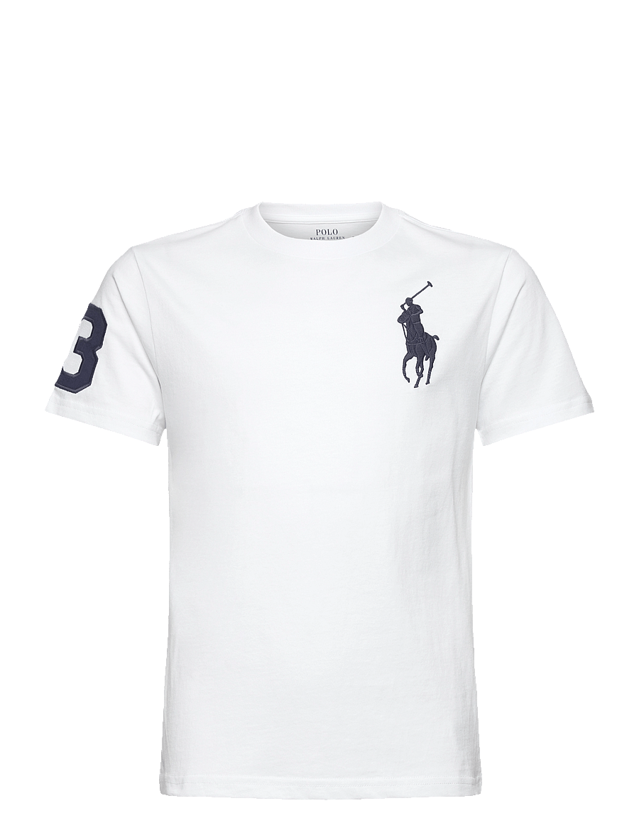 Ralph Lauren Kids - Big Pony Cotton Jersey Tee - kurzärmelige - white/c7996 - 1