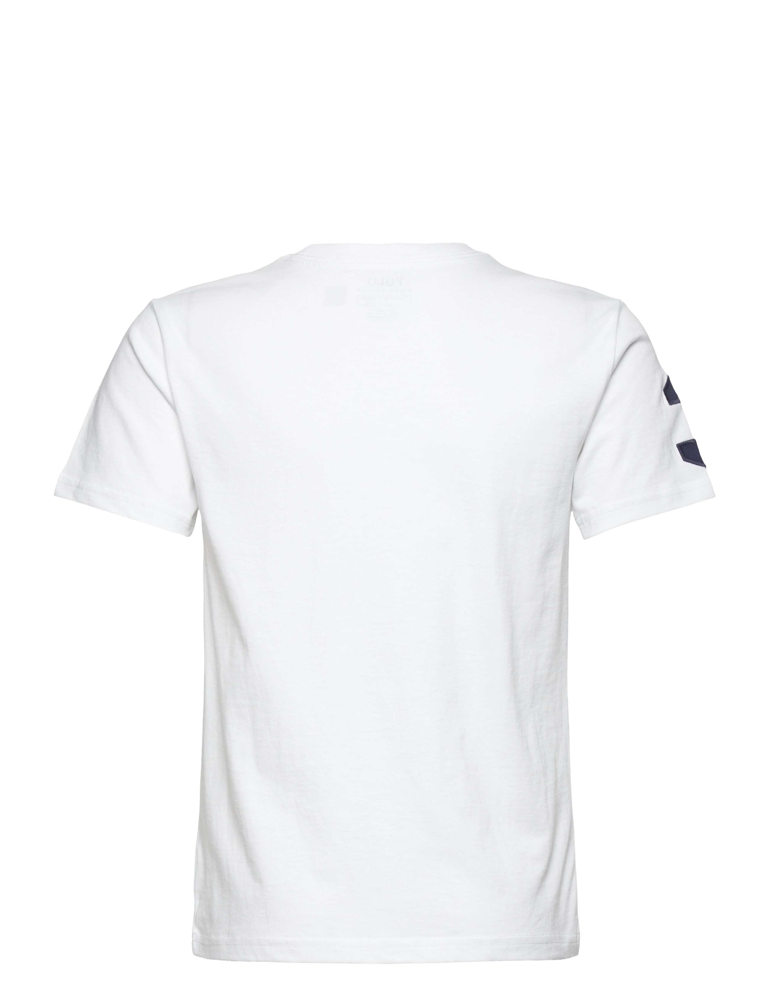 Ralph Lauren Kids - 26/1 JERSEY-SS CN-TP-TSH - kortærmede t-shirts - white/c7996 - 2