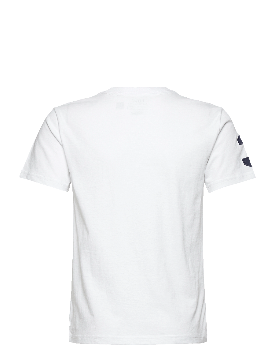 Ralph Lauren Kids - Big Pony Cotton Jersey Tee - kurzärmelige - white/c7996 - 2