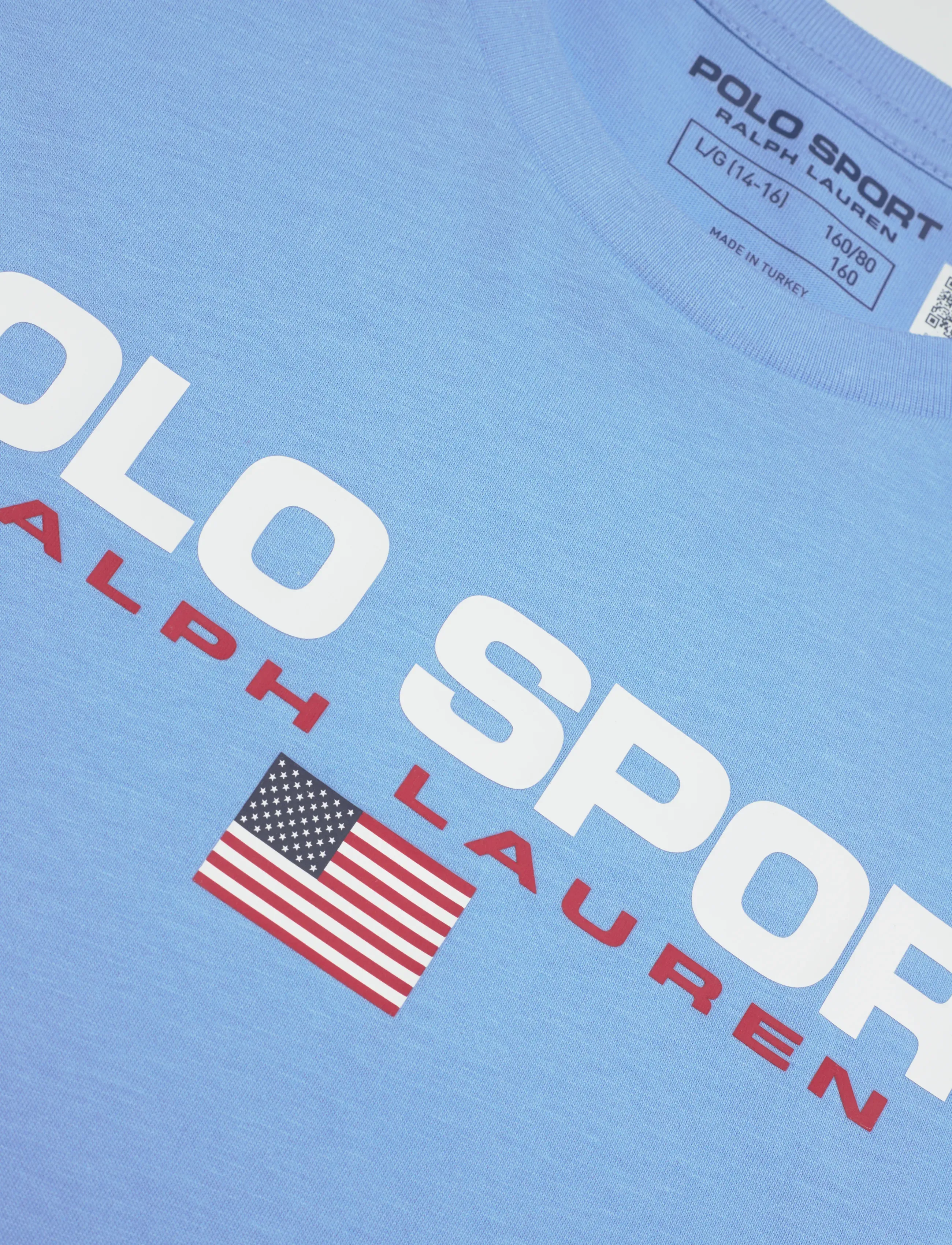 Ralph Lauren Kids - 26/1 JERSEY-SS CN-TP-TSH - chatham blue - 2
