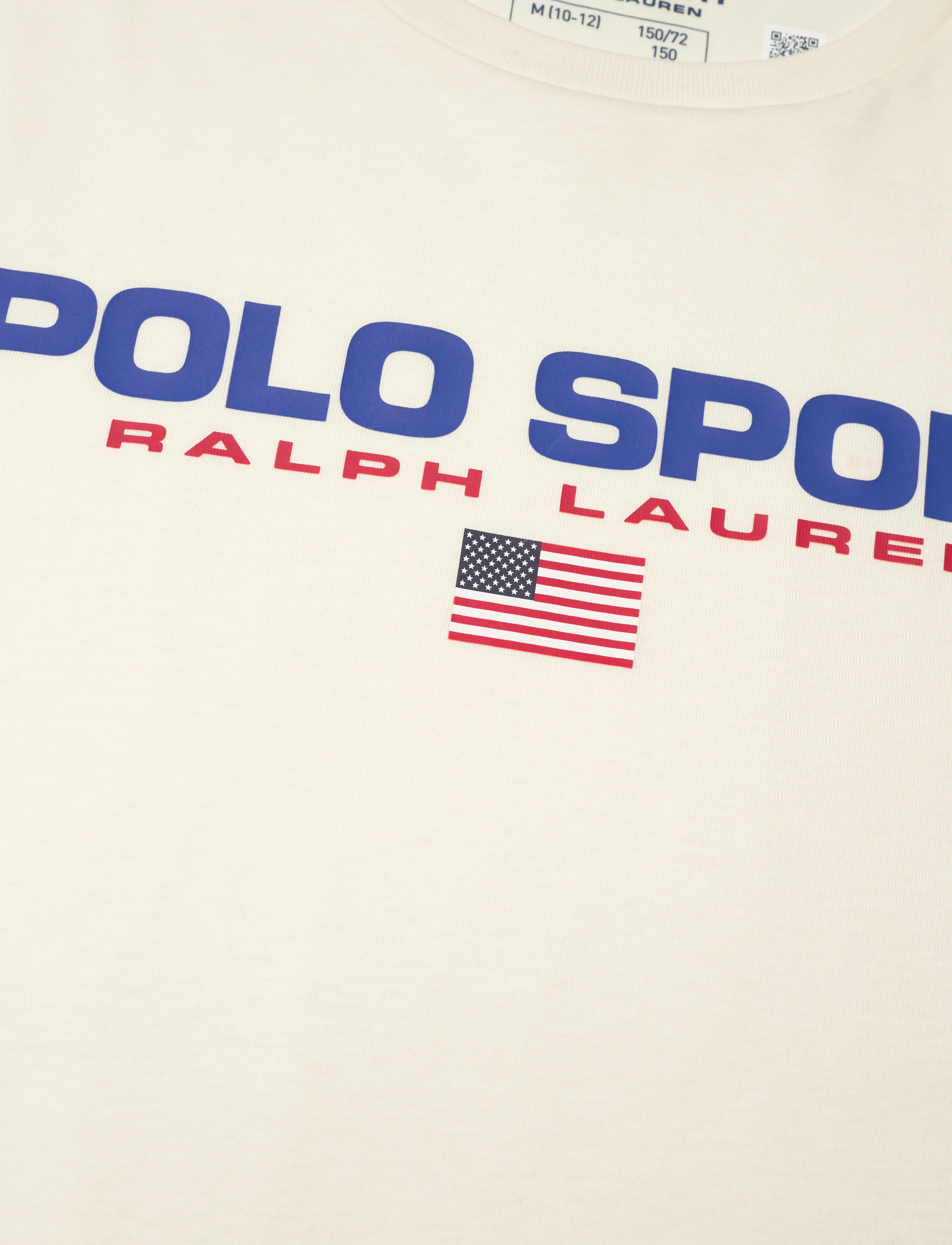 Ralph Lauren Kids - 26/1 JERSEY-SS CN-TP-TSH - clubhouse cream - 2