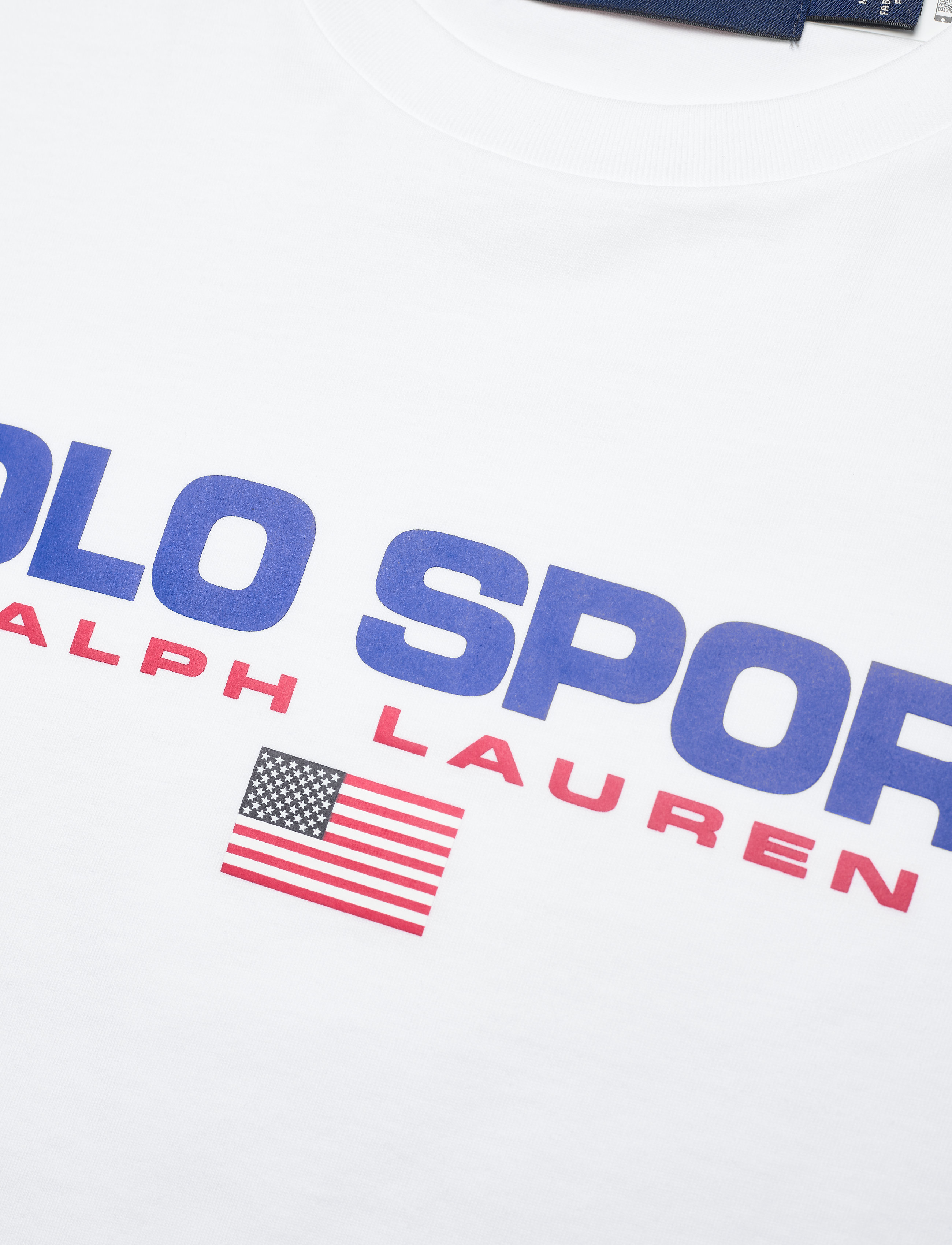 Ralph Lauren Kids - 26/1 JERSEY-SS CN-TP-TSH - white - 2