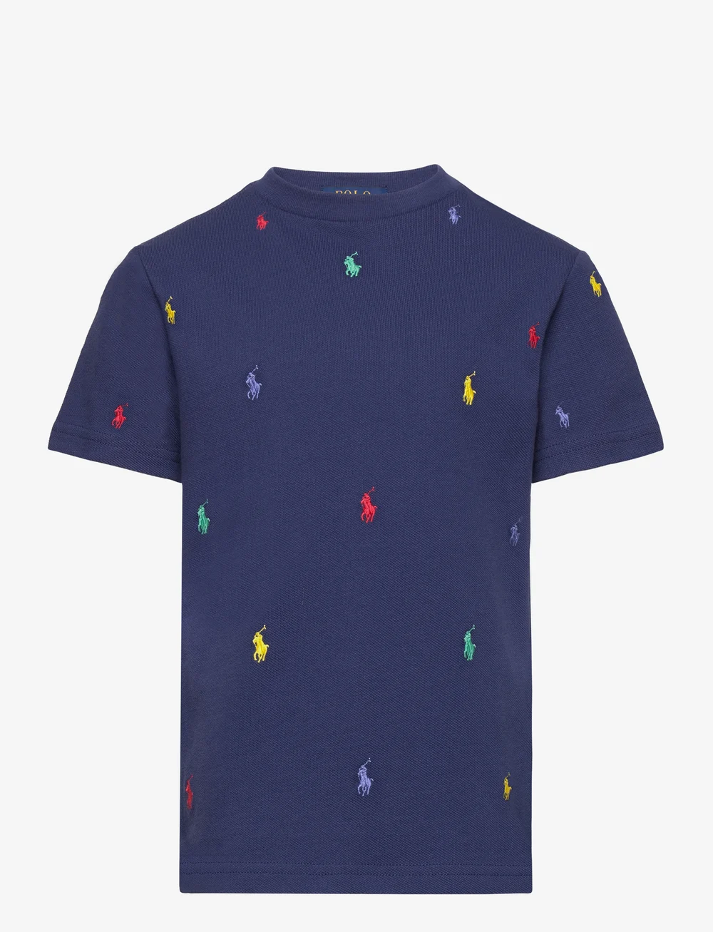 Ralph Lauren Kids Polo Pony Cotton Mesh Tee Short sleeved