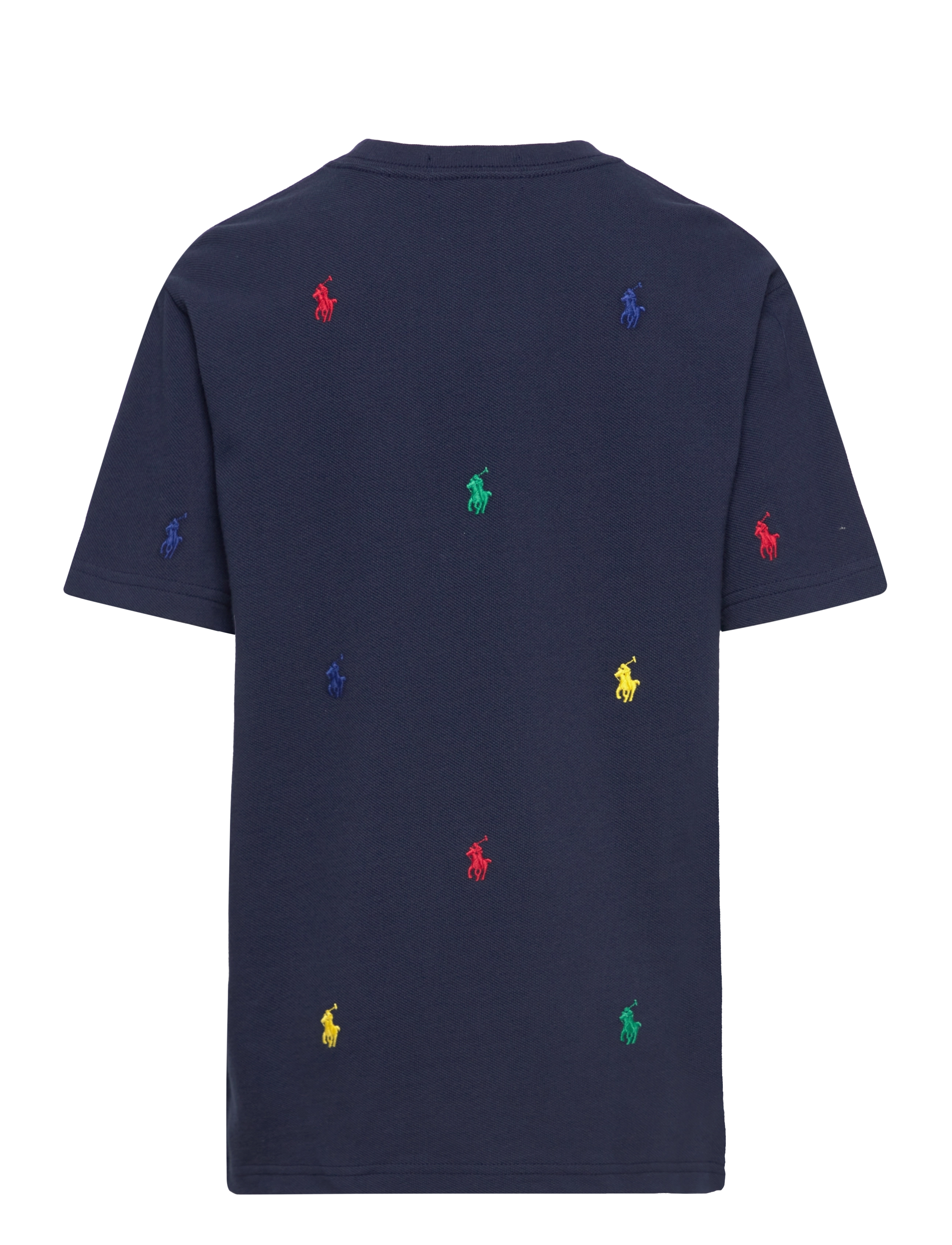 Ralph Lauren Kids - Polo Pony Cotton Mesh Tee - refined navy core - 1