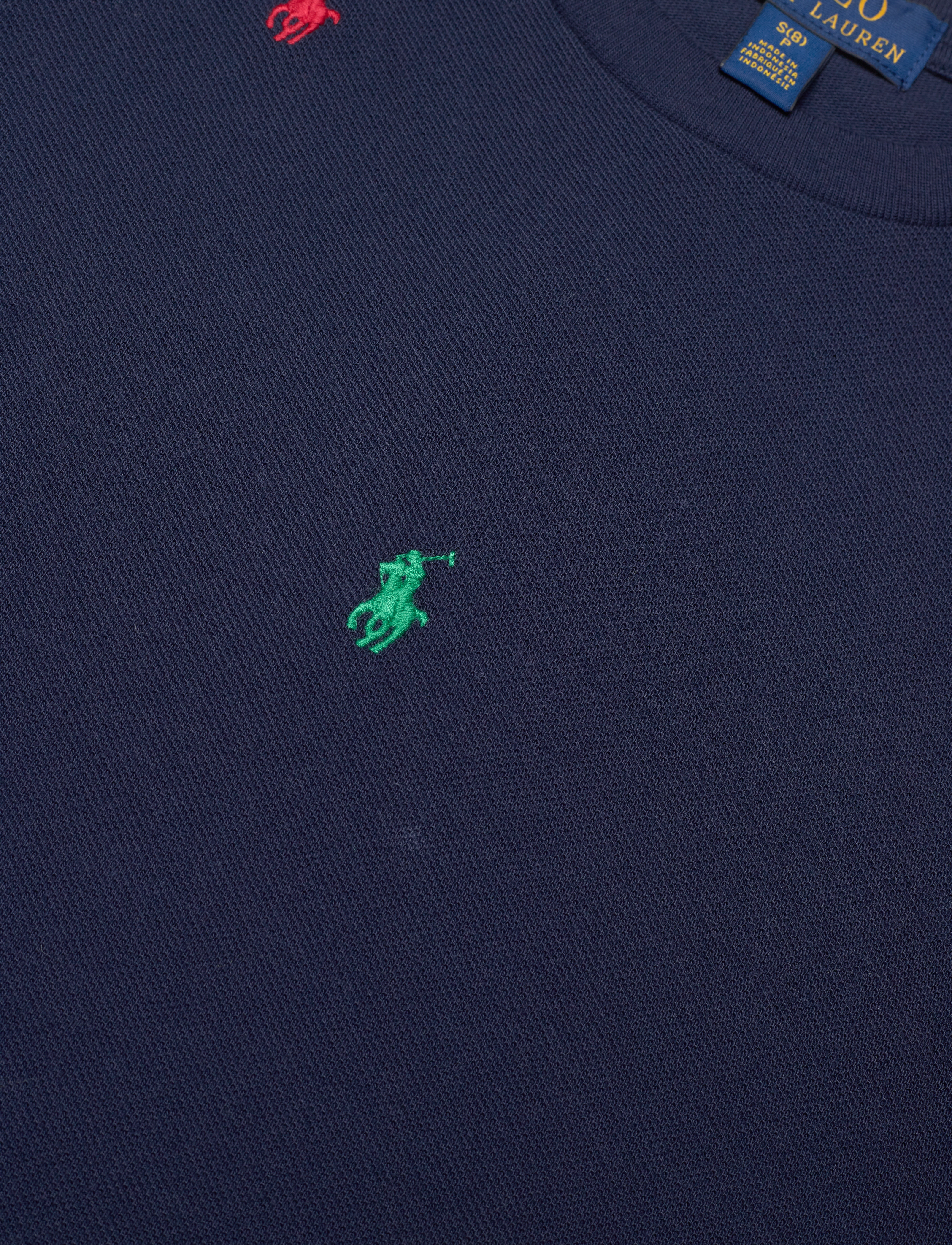Ralph Lauren Kids - Polo Pony Cotton Mesh Tee - refined navy core - 2