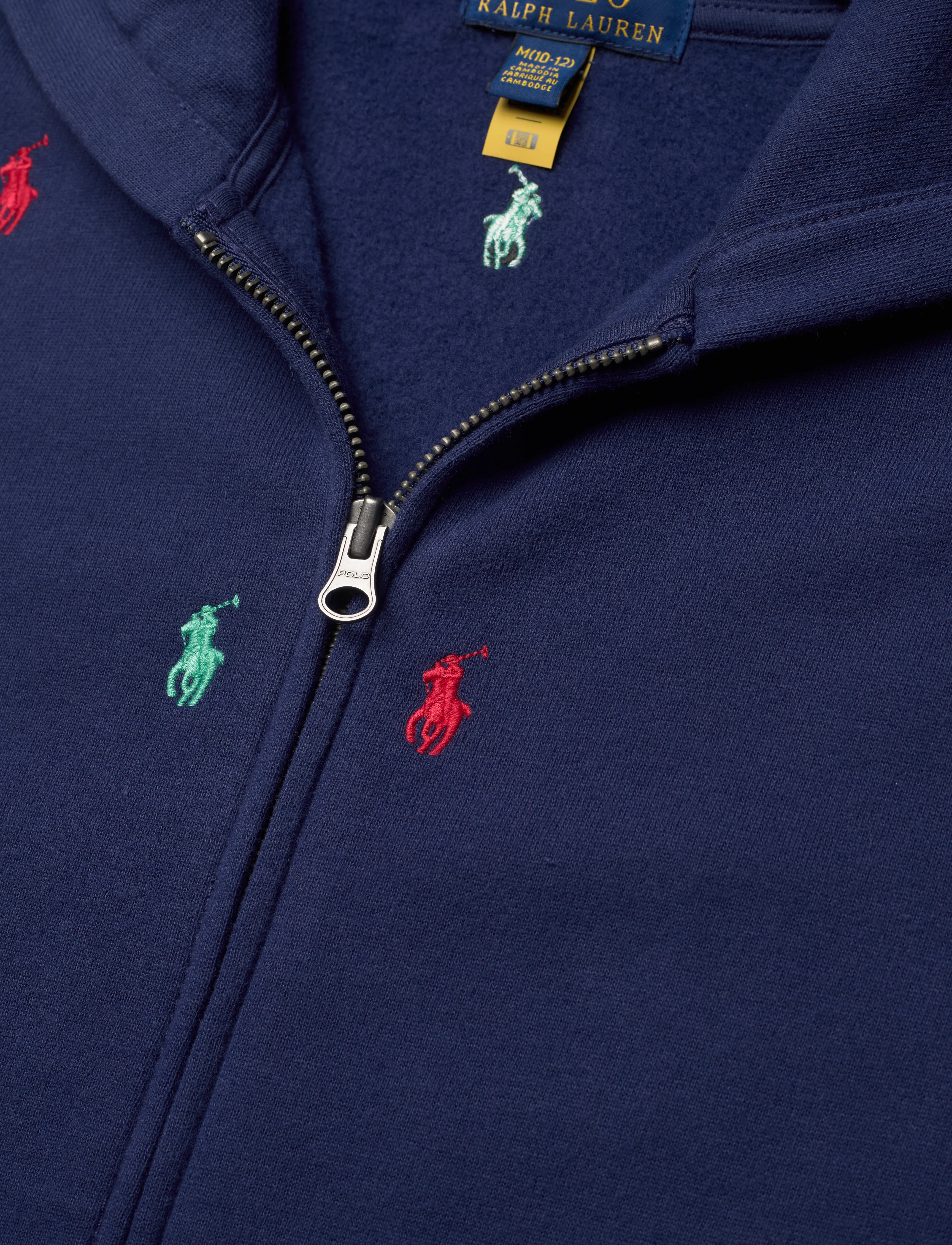 Ralph Lauren Kids - Polo Pony Fleece Full-Zip Hoodie - freshwater - 2