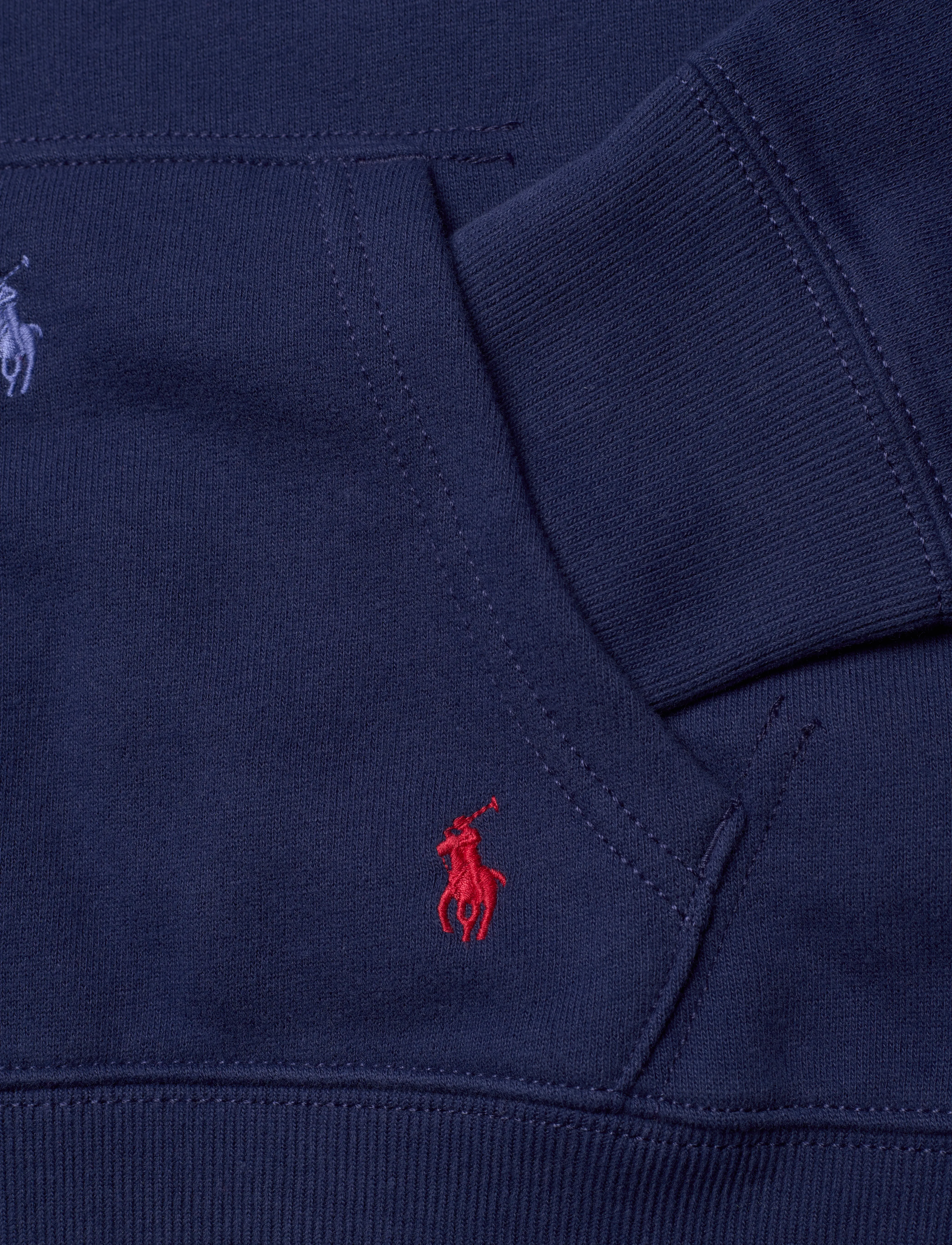 Ralph Lauren Kids - Polo Pony Fleece Full-Zip Hoodie - freshwater - 3