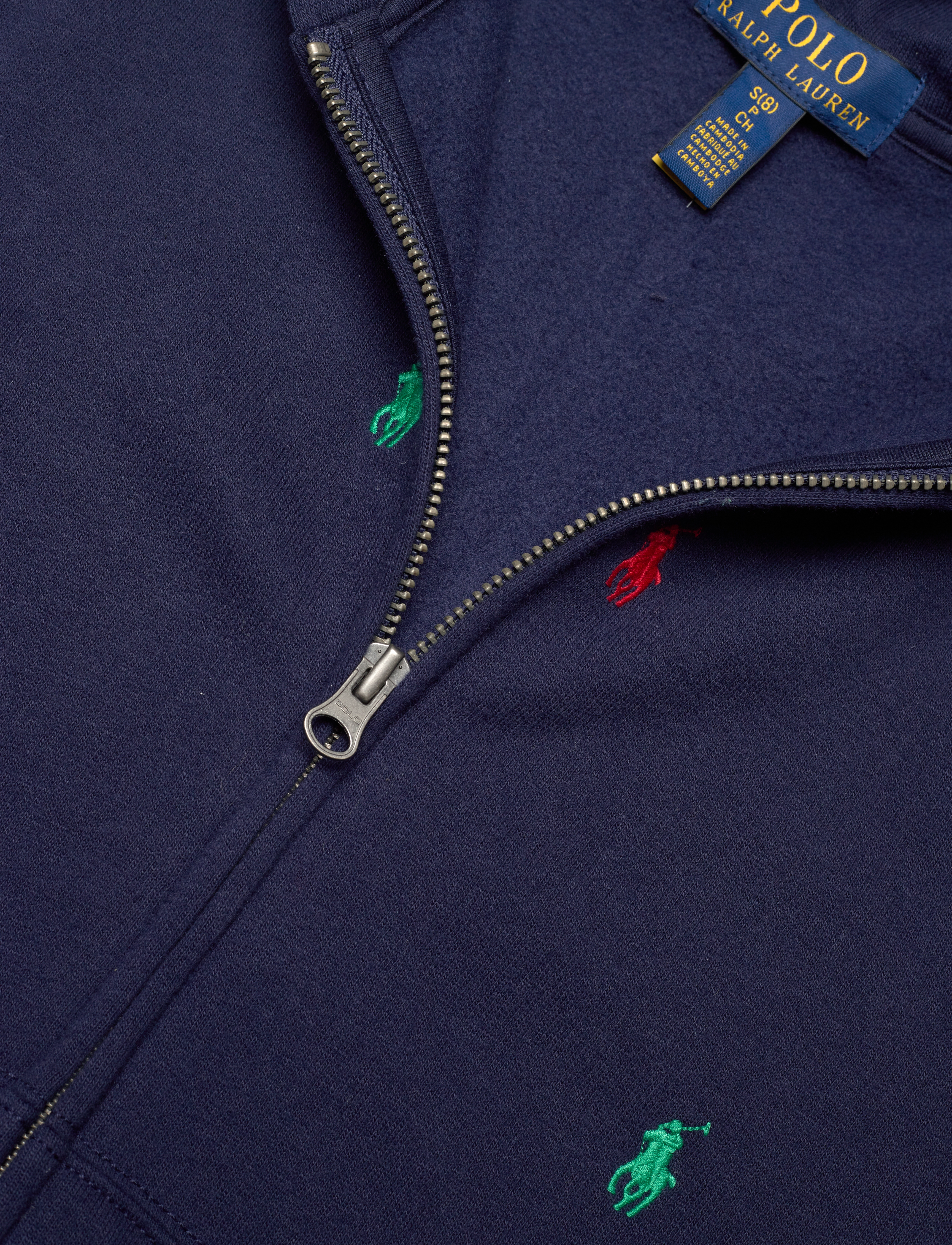 Ralph Lauren Kids - Polo Pony Fleece Full-Zip Hoodie - refined navy core - 2