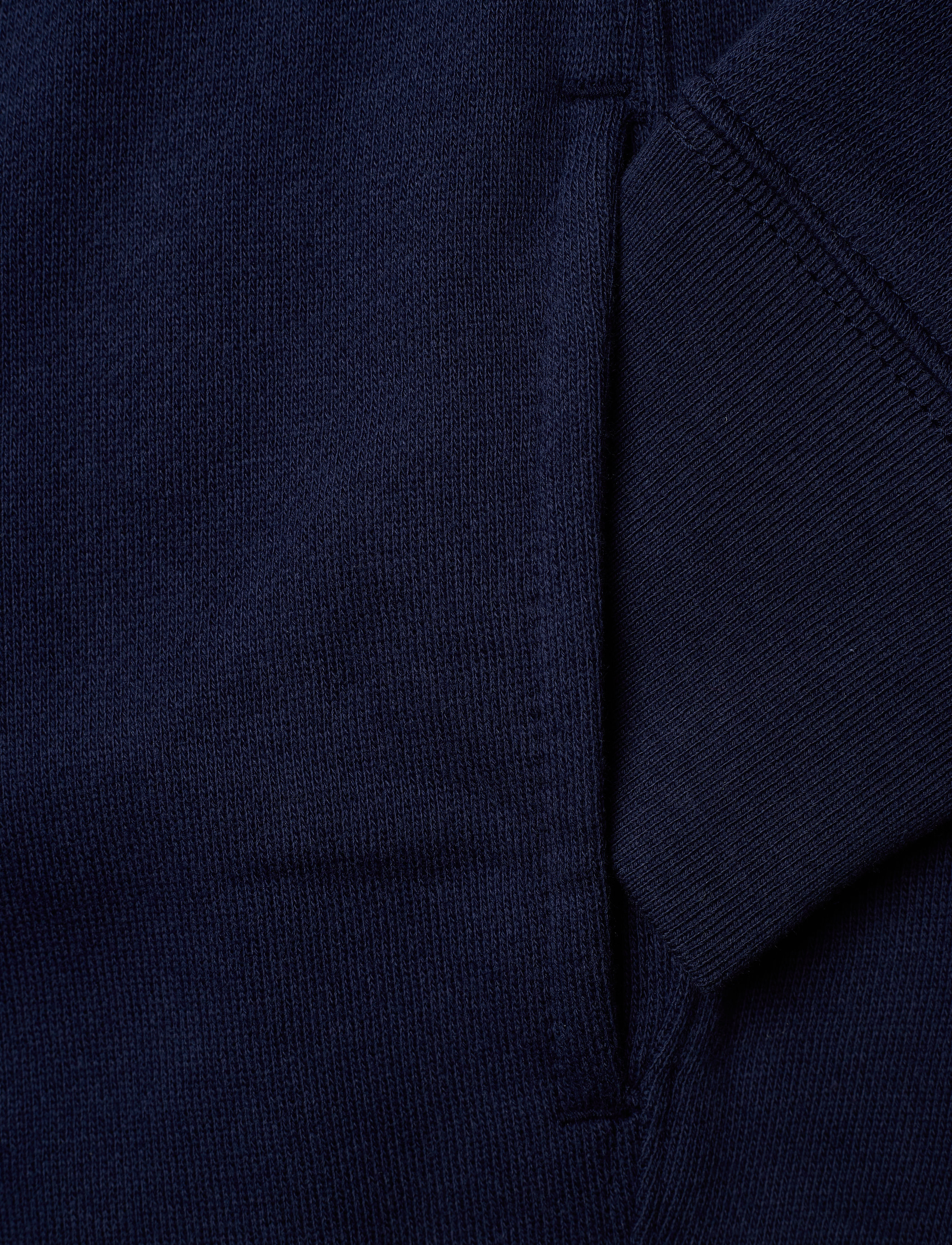 Ralph Lauren Kids - Triple-Pony Fleece Hoodie - newport navy - 3