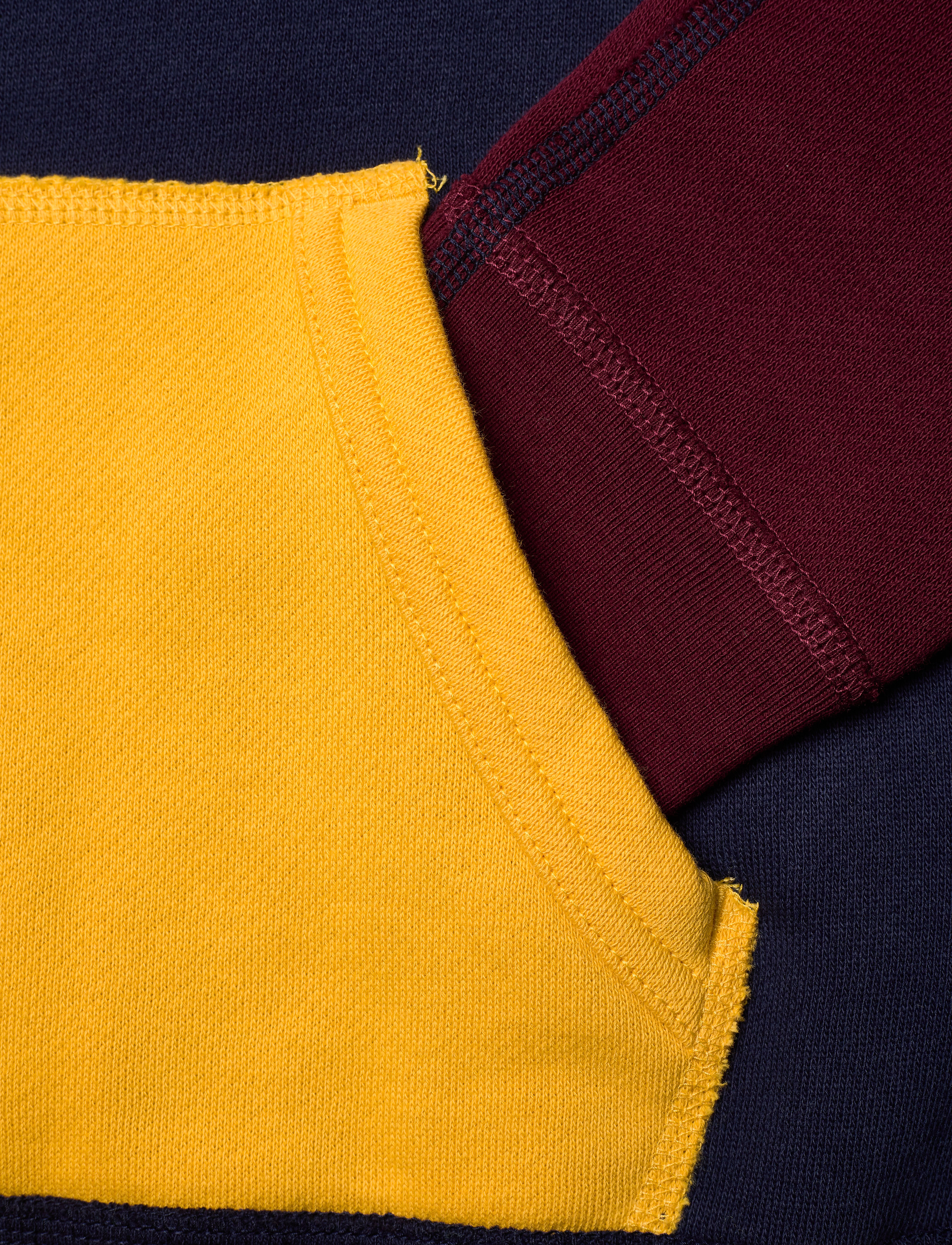 Ralph Lauren Kids - Color-Blocked Fleece Hoodie - newport navy mult - 3