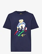Polo Bear Cotton Jersey Tee - CR23 NWPRT NVY CO