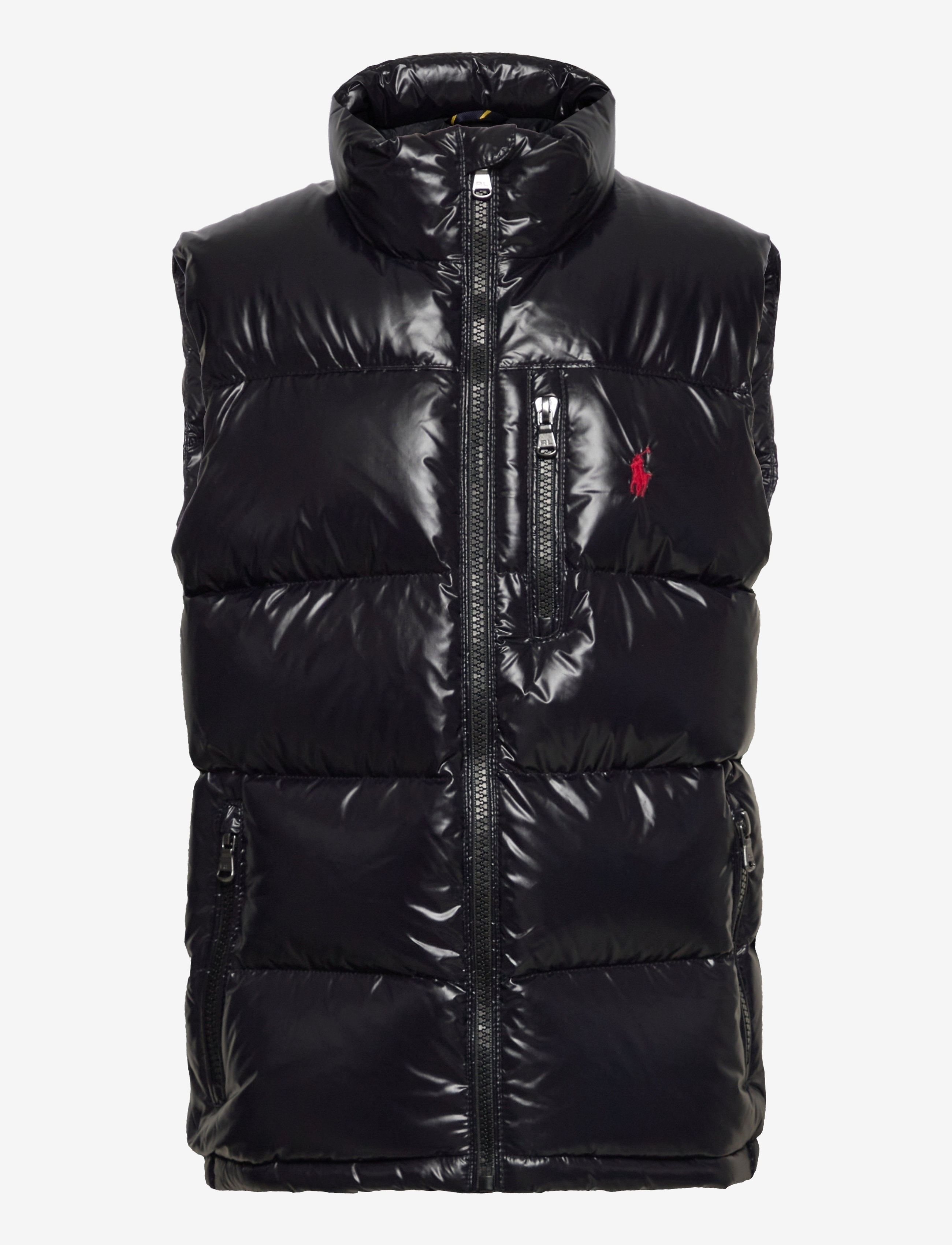 Ralph Lauren Kids - Water-Repellent Down Vest - polo black glossy - 0