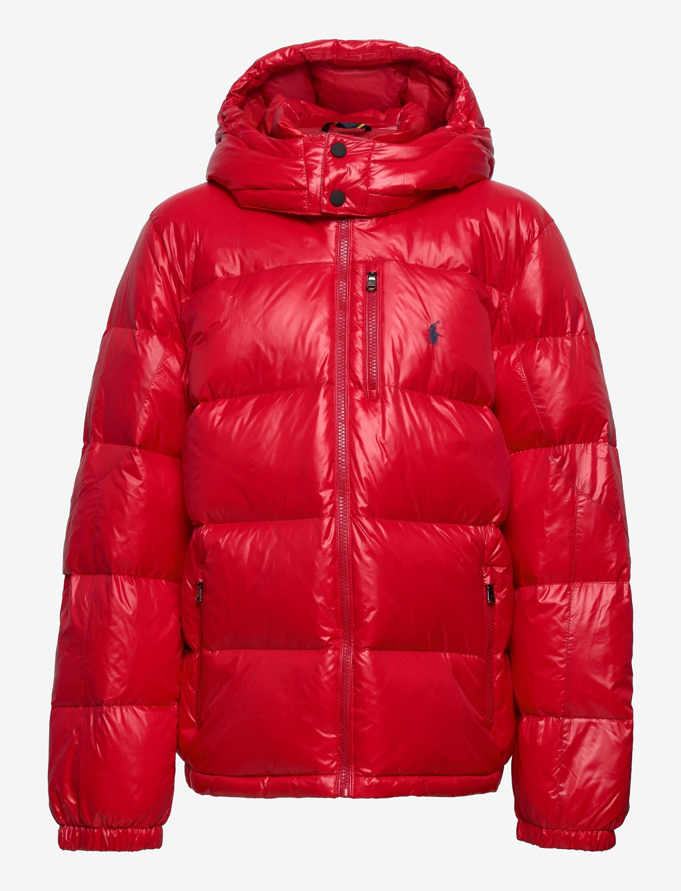 Ralph Lauren Kids - Water-Repellent Glossed Down Jacket - rl 2000 red gloss - 0
