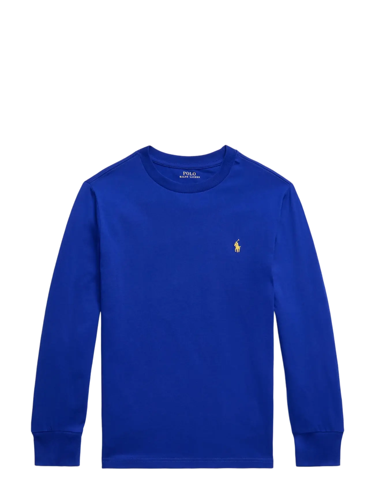 Cotton Jersey Long-Sleeve Tee - CLASSIC AZURE/C14