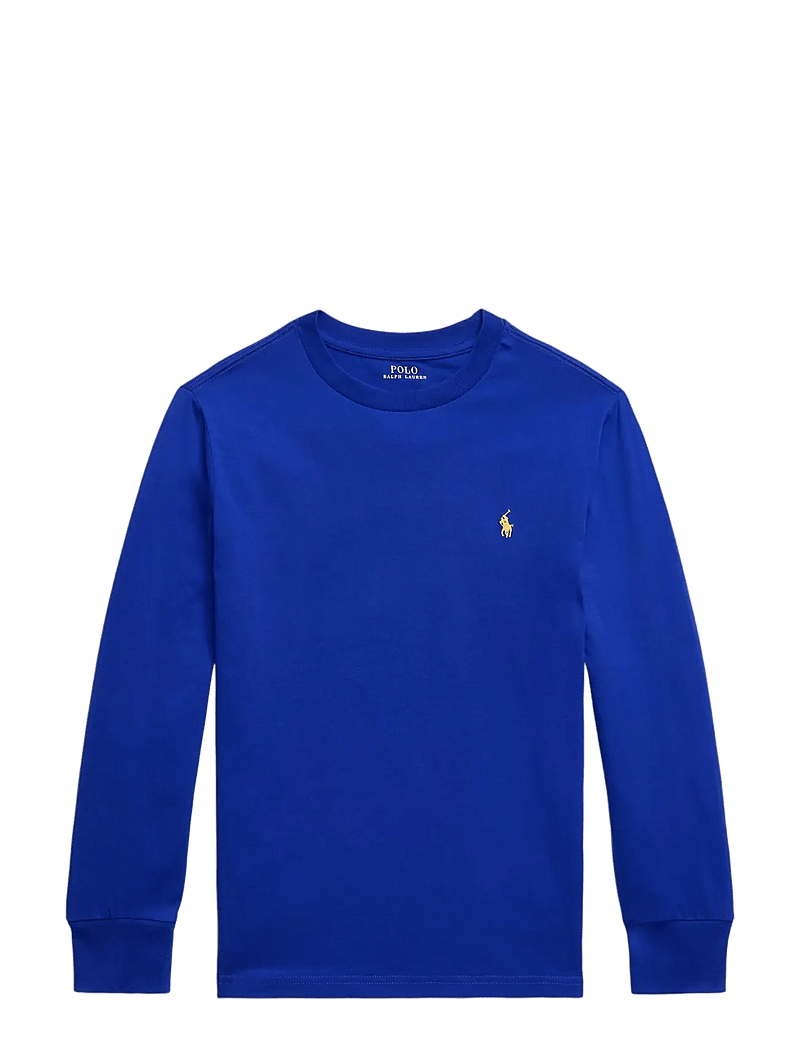 Ralph Lauren Kids - Cotton Jersey Long-Sleeve Tee - langärmelig - classic azure/c14 - 1