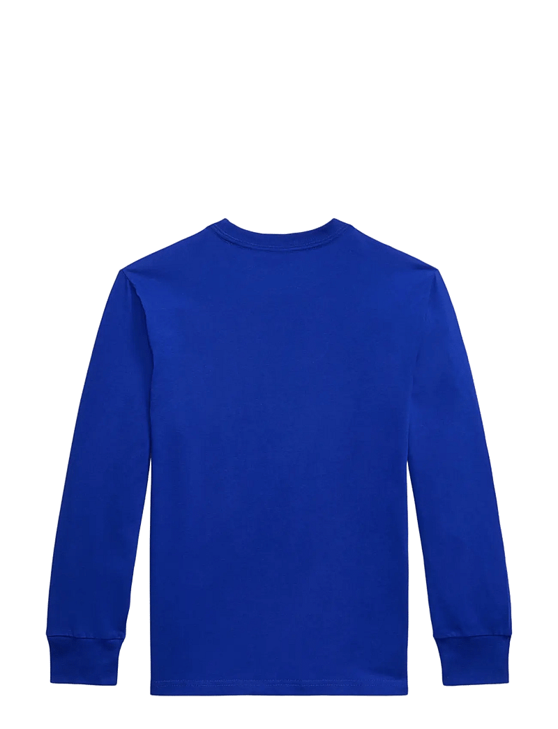 Ralph Lauren Kids - Cotton Jersey Long-Sleeve Tee - langärmelig - classic azure/c14 - 2