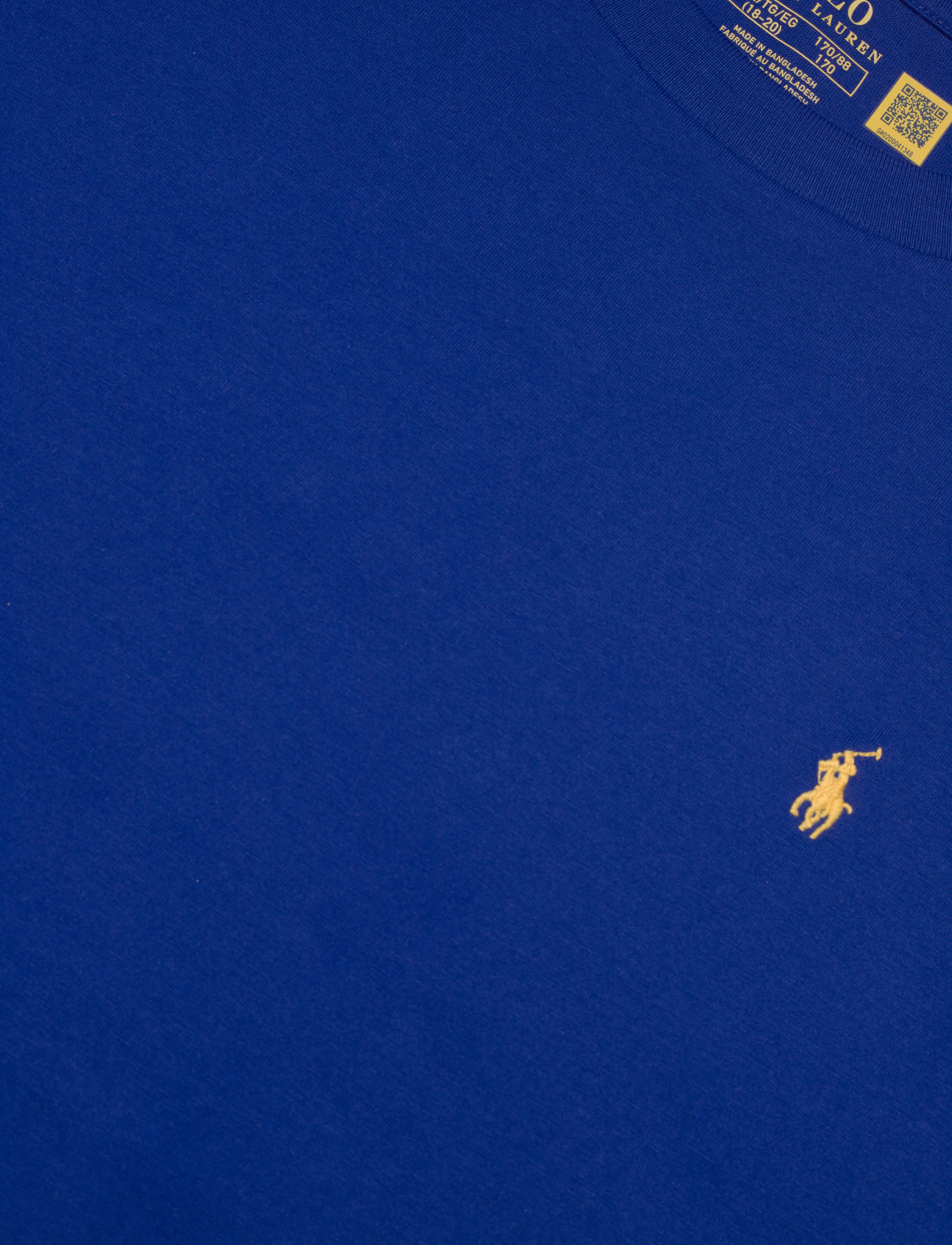 Ralph Lauren Kids - Cotton Jersey Long-Sleeve Tee - classic azure/c14 - 5