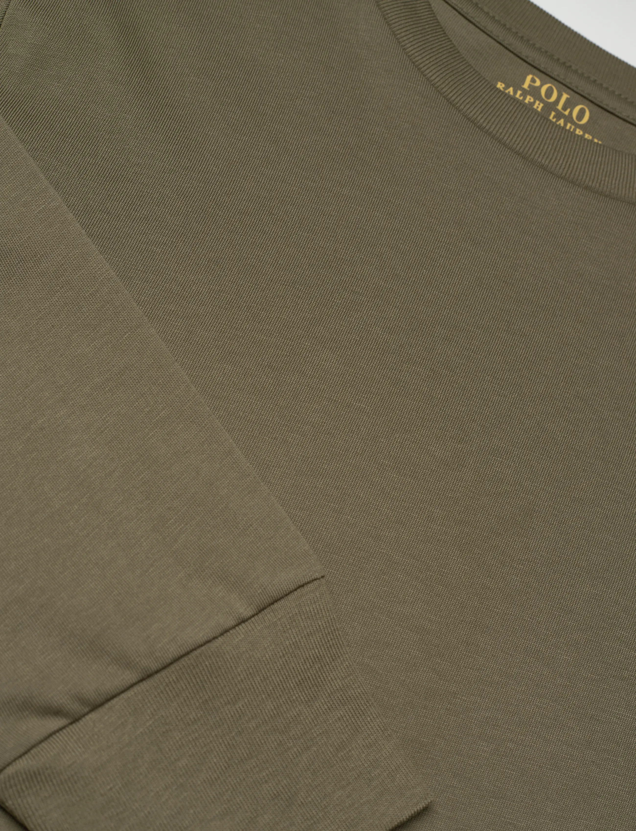 Ralph Lauren Kids - 26/1 JERSEY-LS CN-TP-TSH - langärmelig - cruise olive/c870 - 2