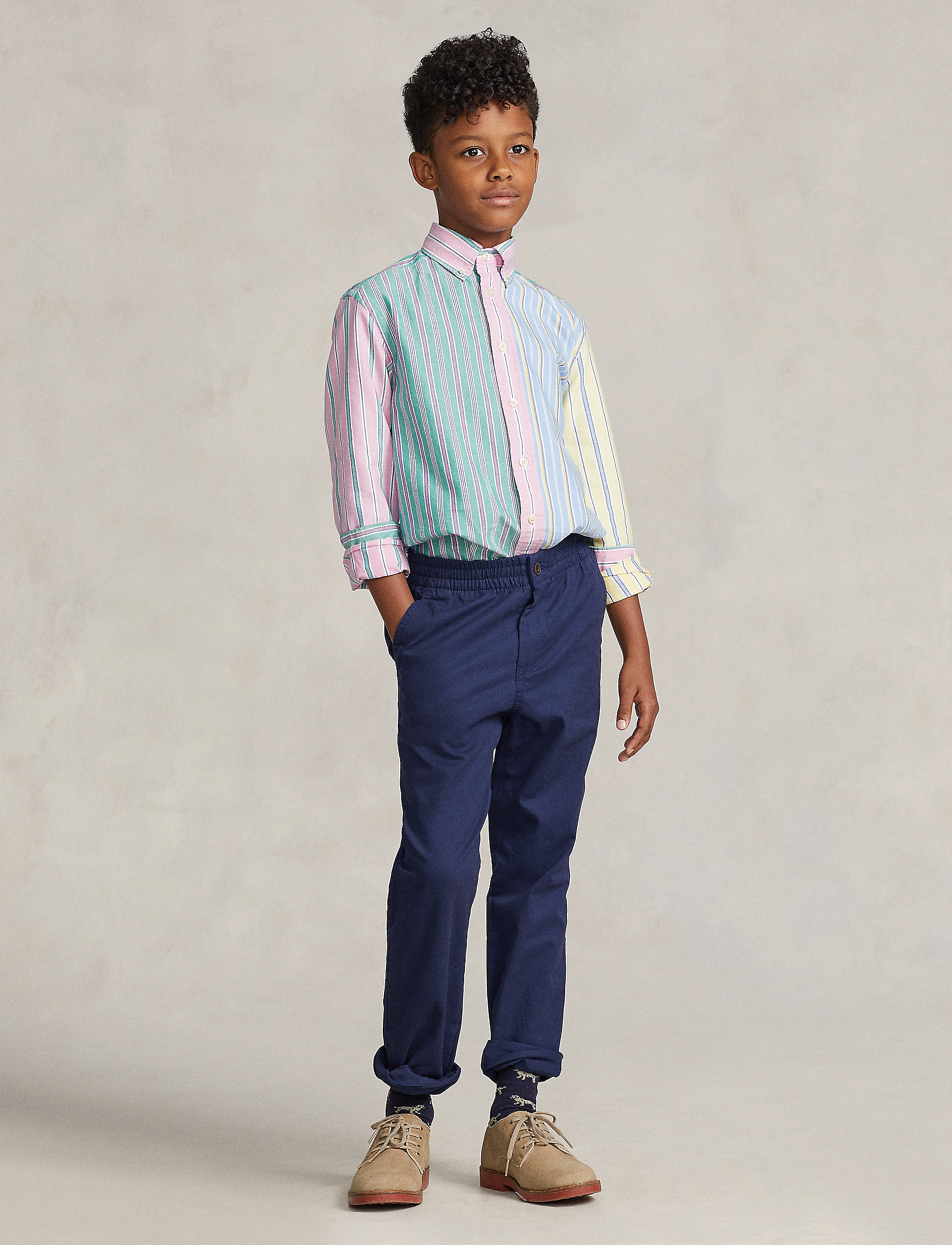 Ralph Lauren Kids Polo Prepster Stretch Chino Pant - Underdele - NEWPORT NAVY / blue